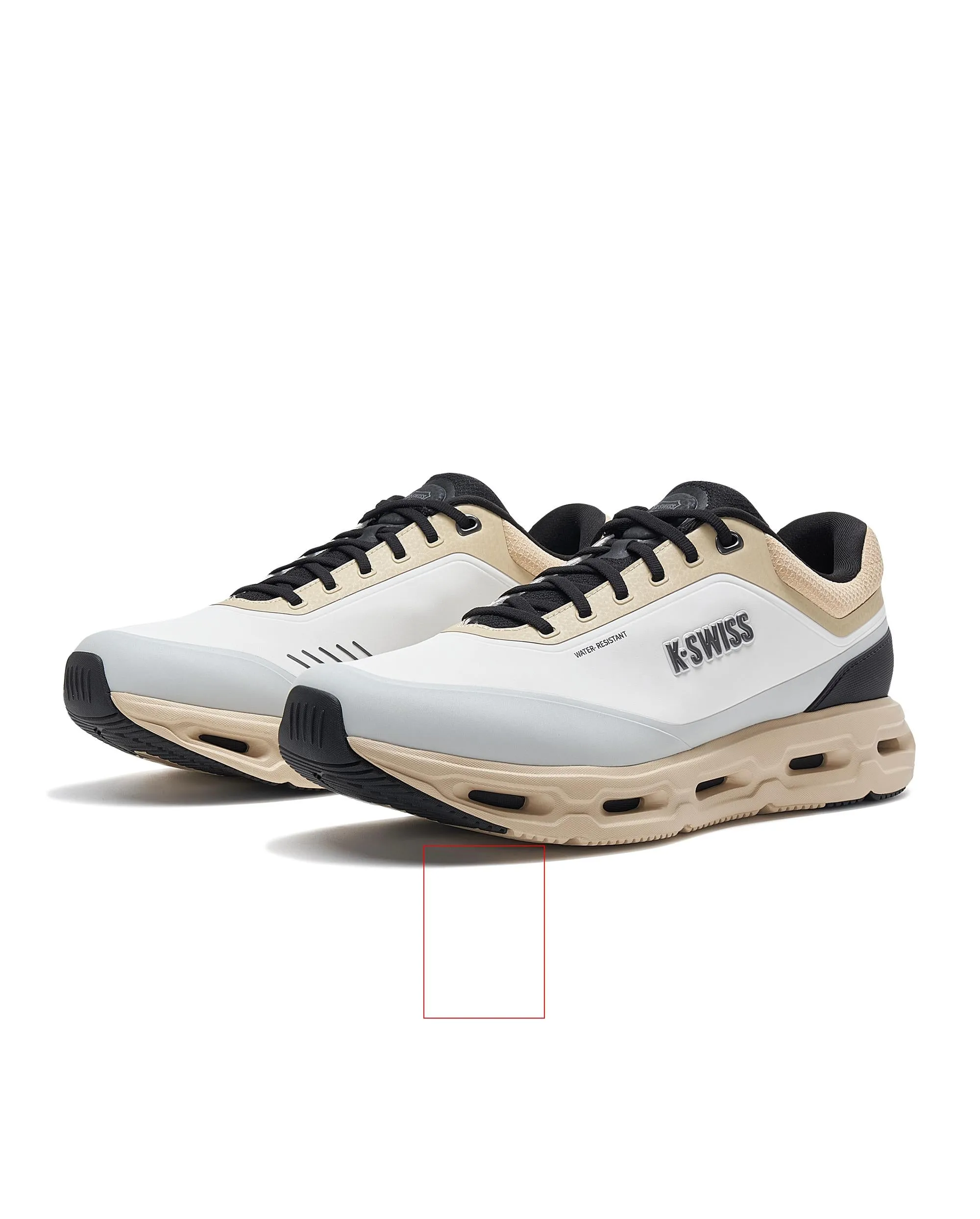 09363-202-M | MEN'S TUBES PRO LTH WATER RESISTANT SNEAKERS | WHITE/WARM SAND