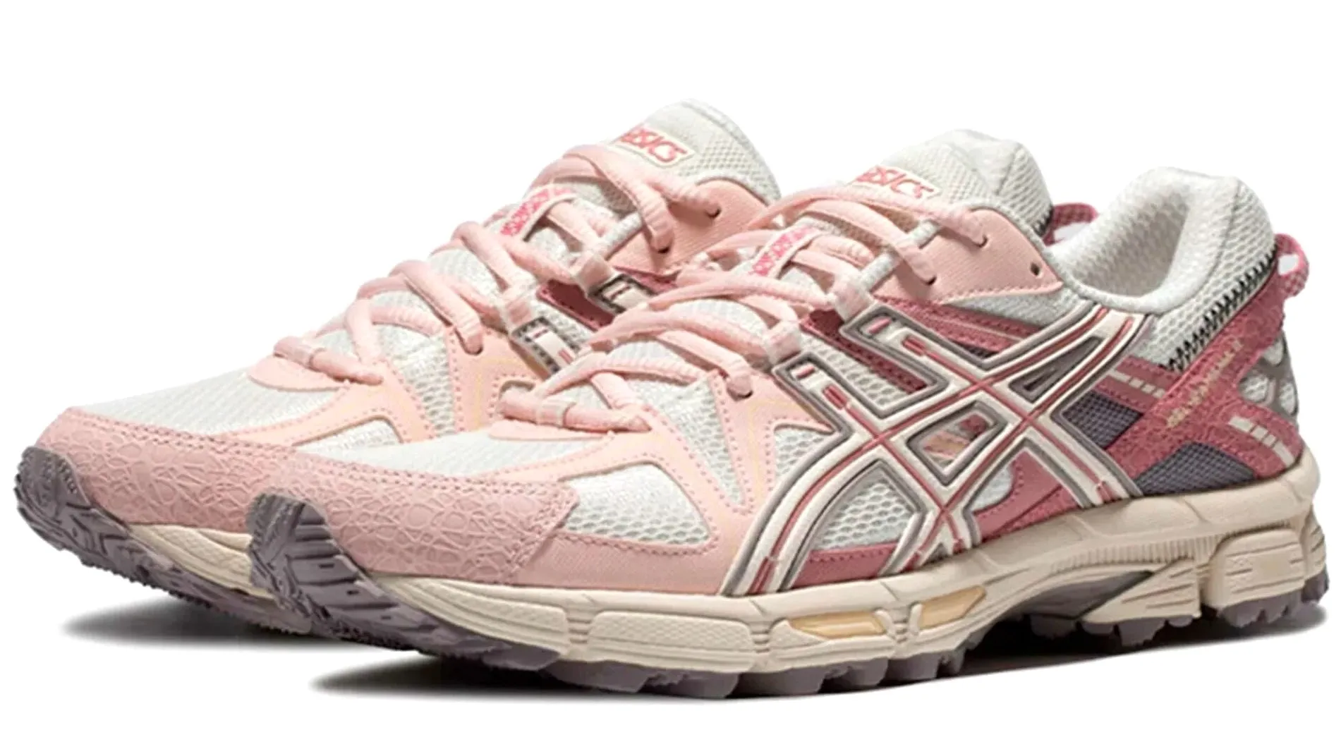 ASICS Gel-Kahana 8 White Pink (W)