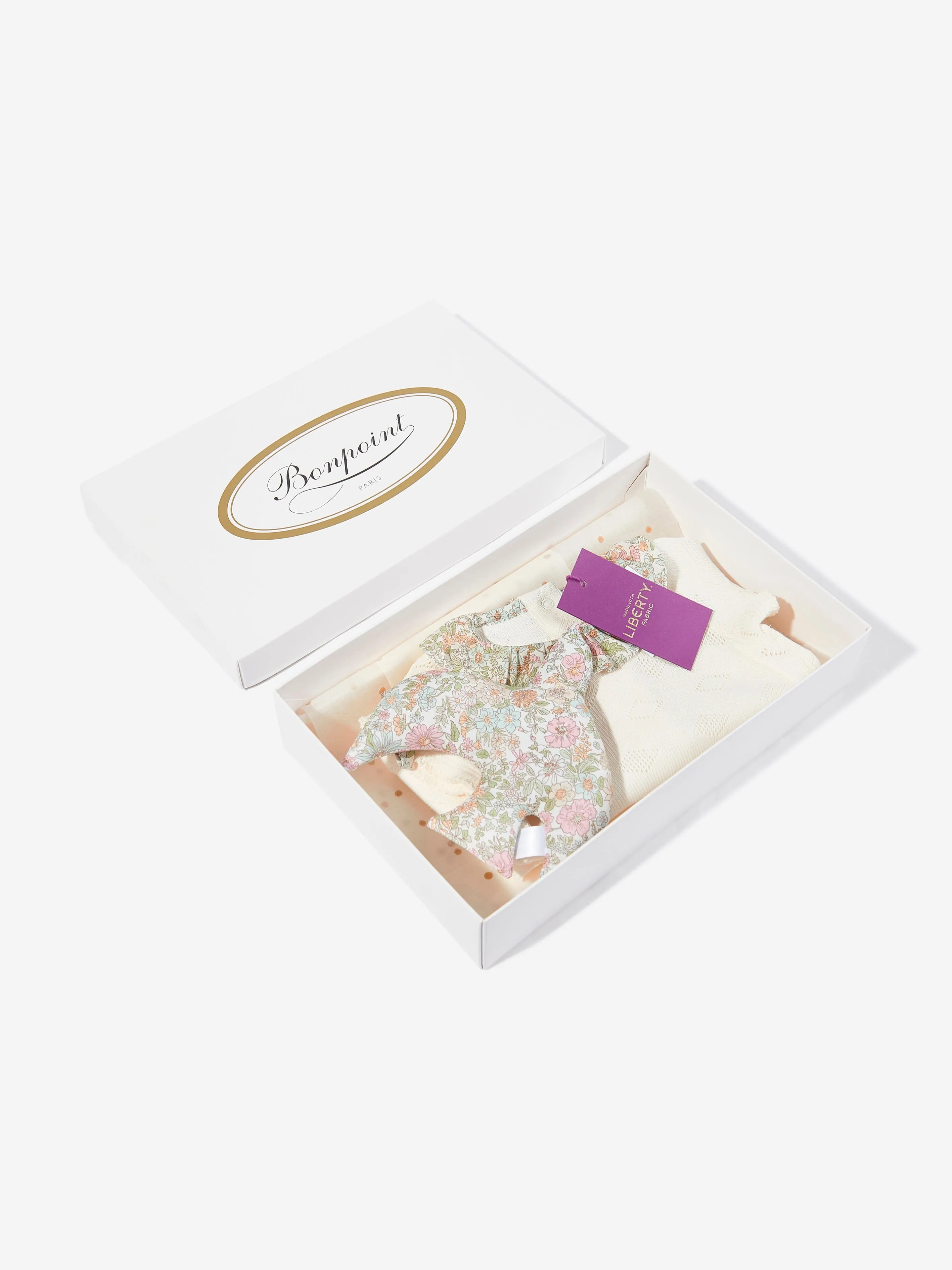 Baby Girls Daisie Gift Set in Ivory
