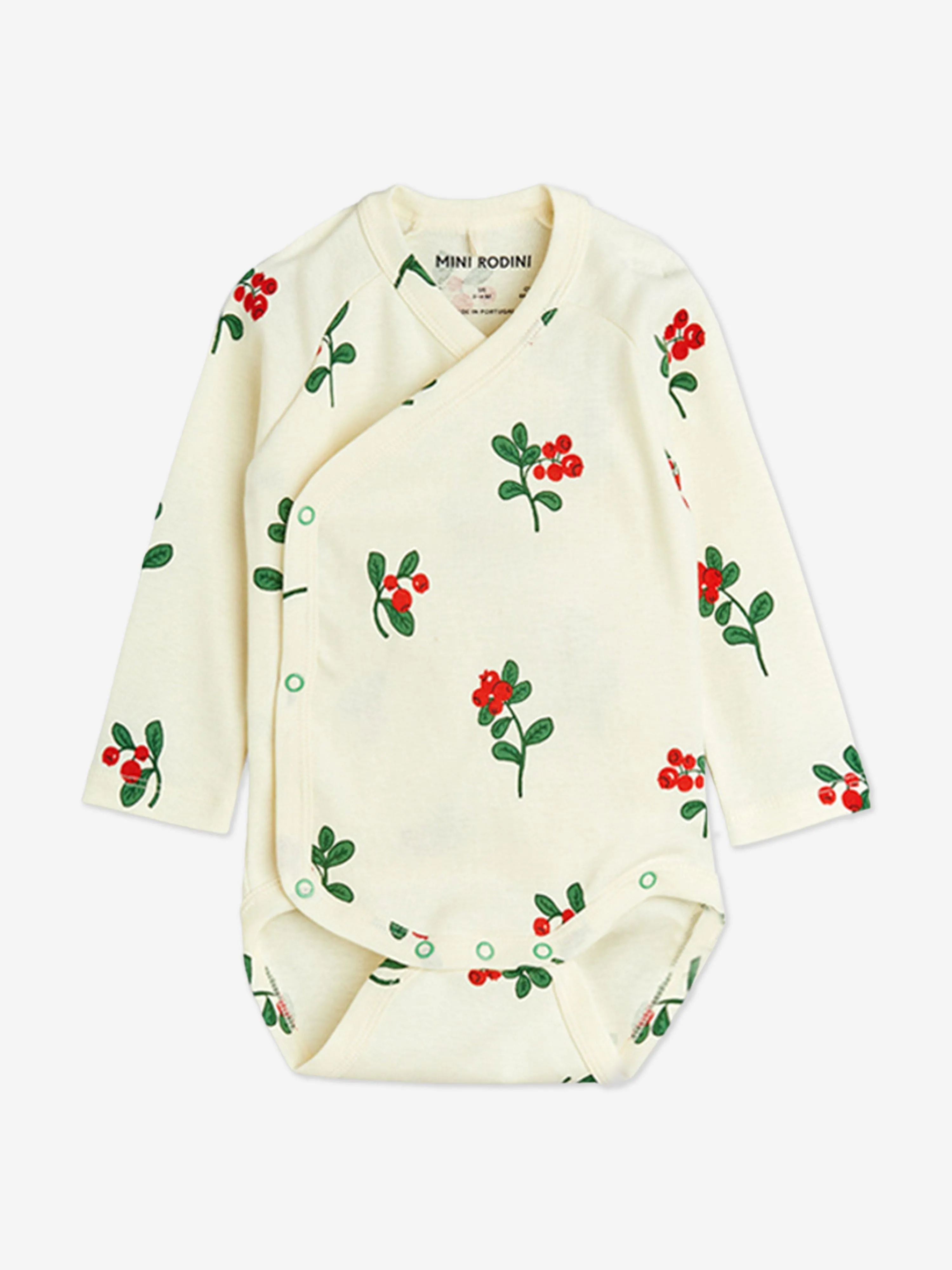 Baby Girls Lingonberries Bodysuit Set in Ivory