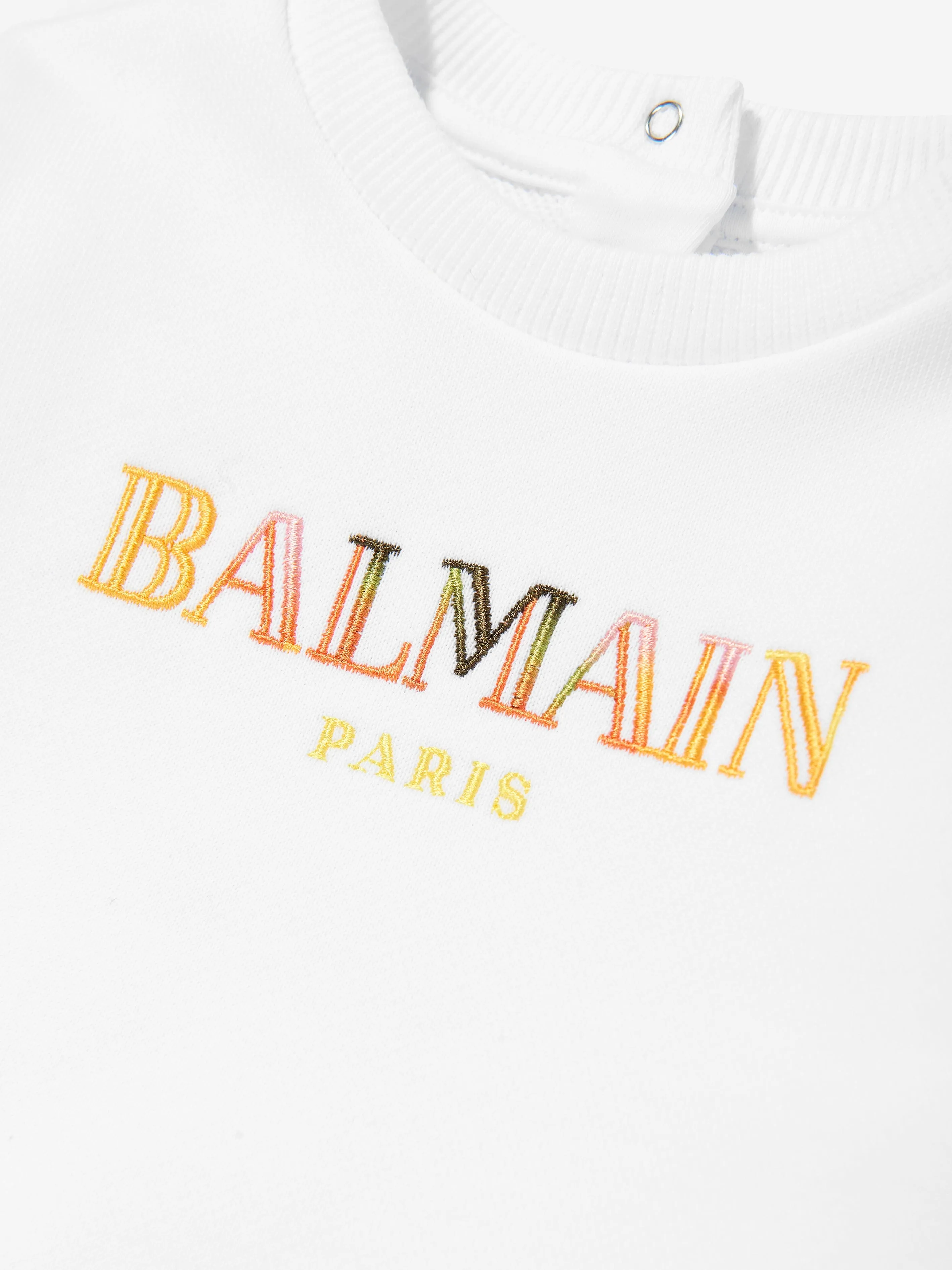 Baby Logo Sweathshirt in White
