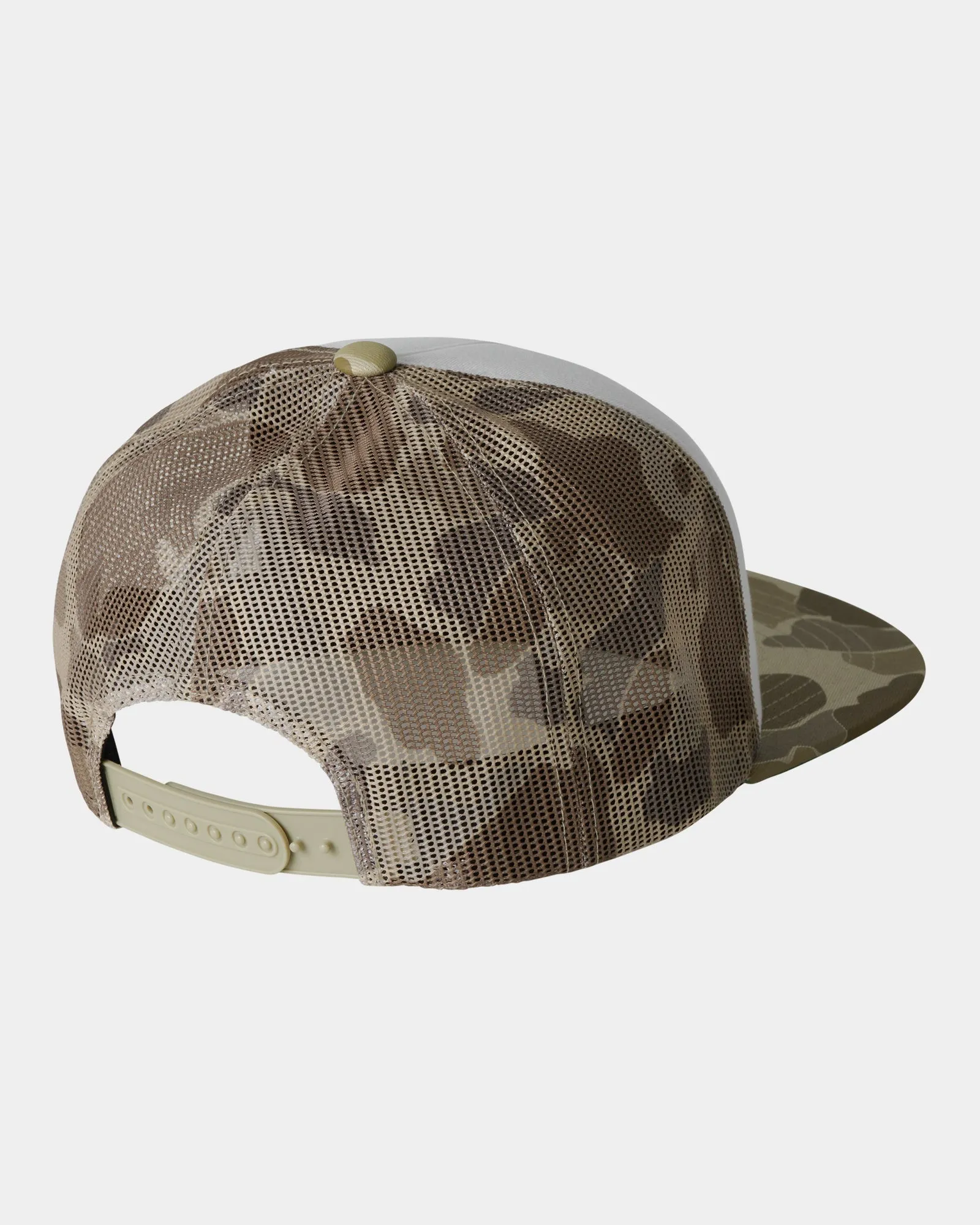 Bait Shack Trucker Cap | Desert / White Duck Camo