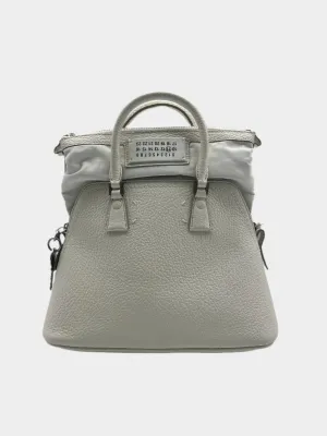 Borsa Bianca A Spalla Con Etichetta Logo