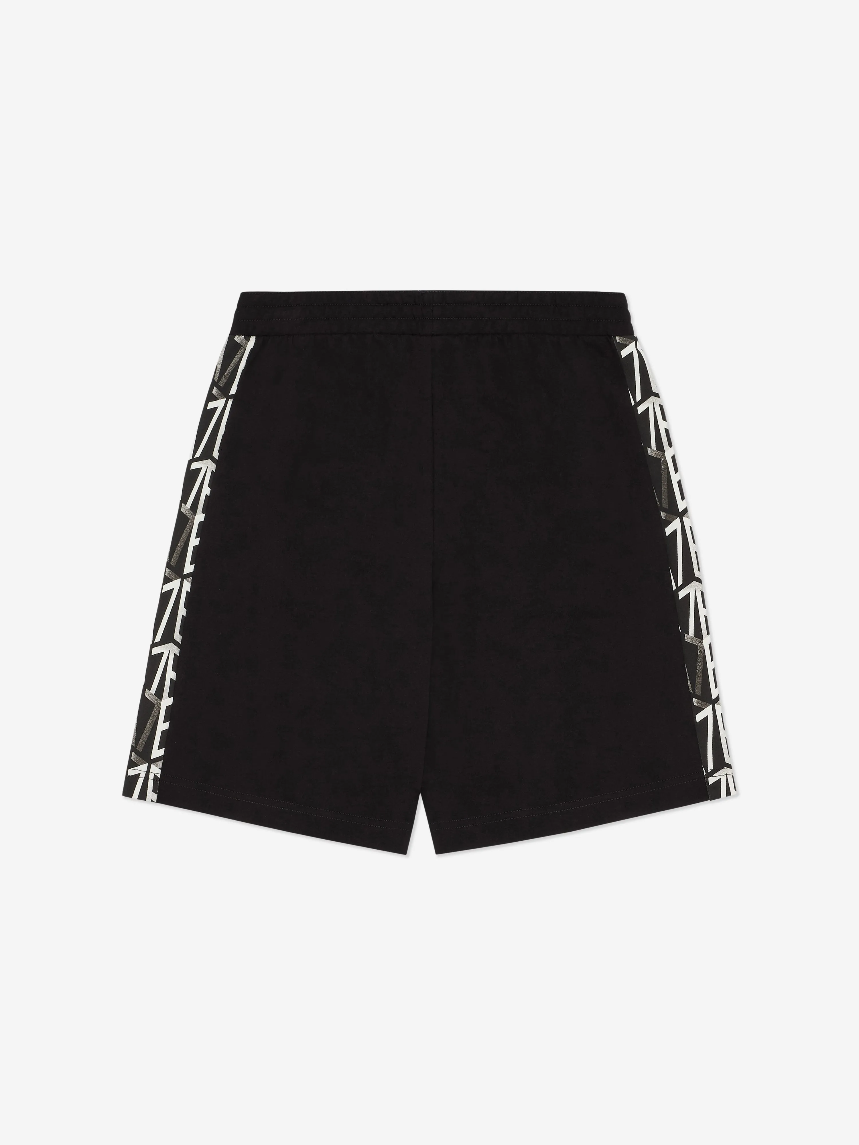 Boys Logo Bermuda Shorts in Black