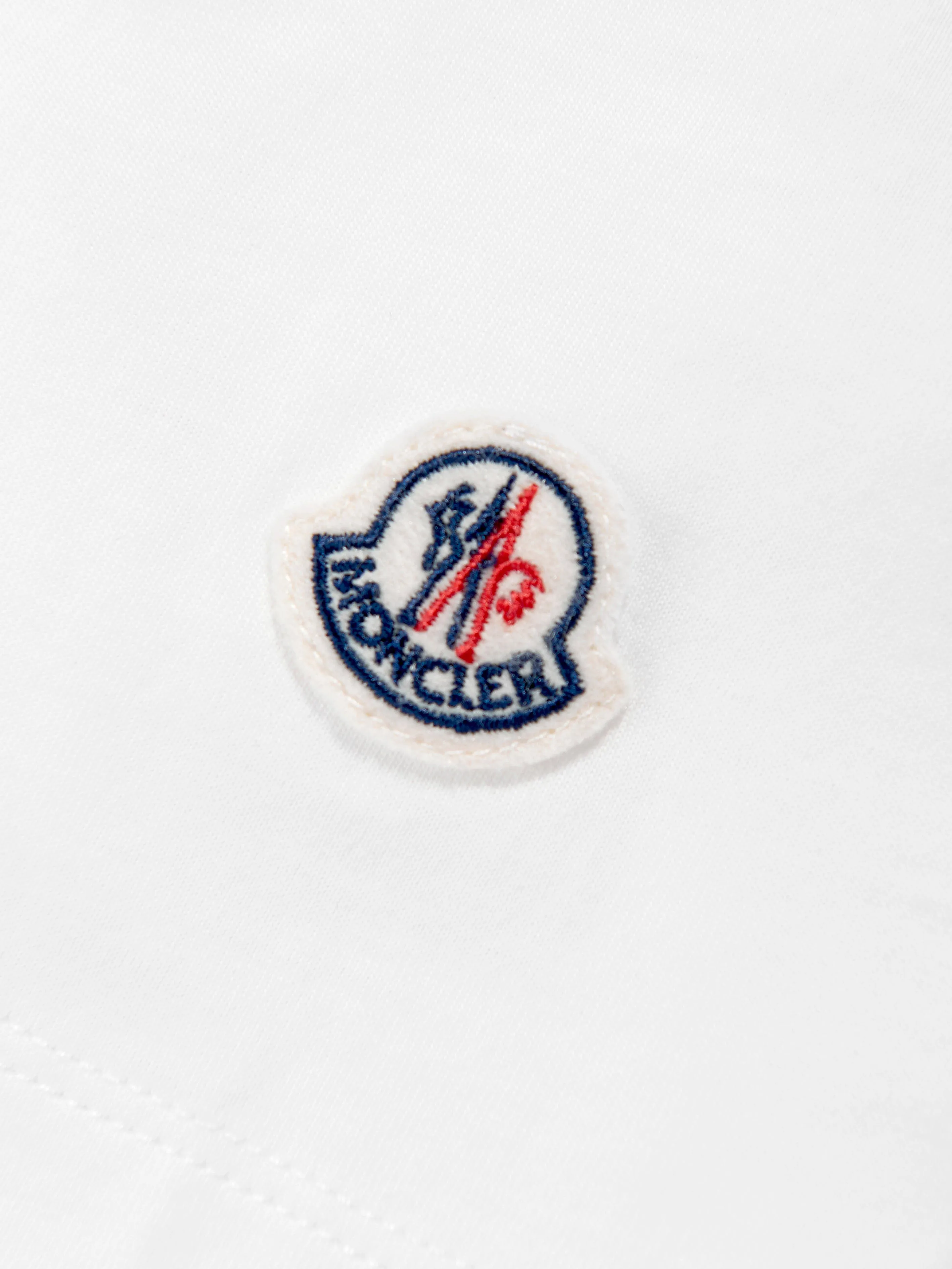 Boys Logo T-Shirt in Ivory