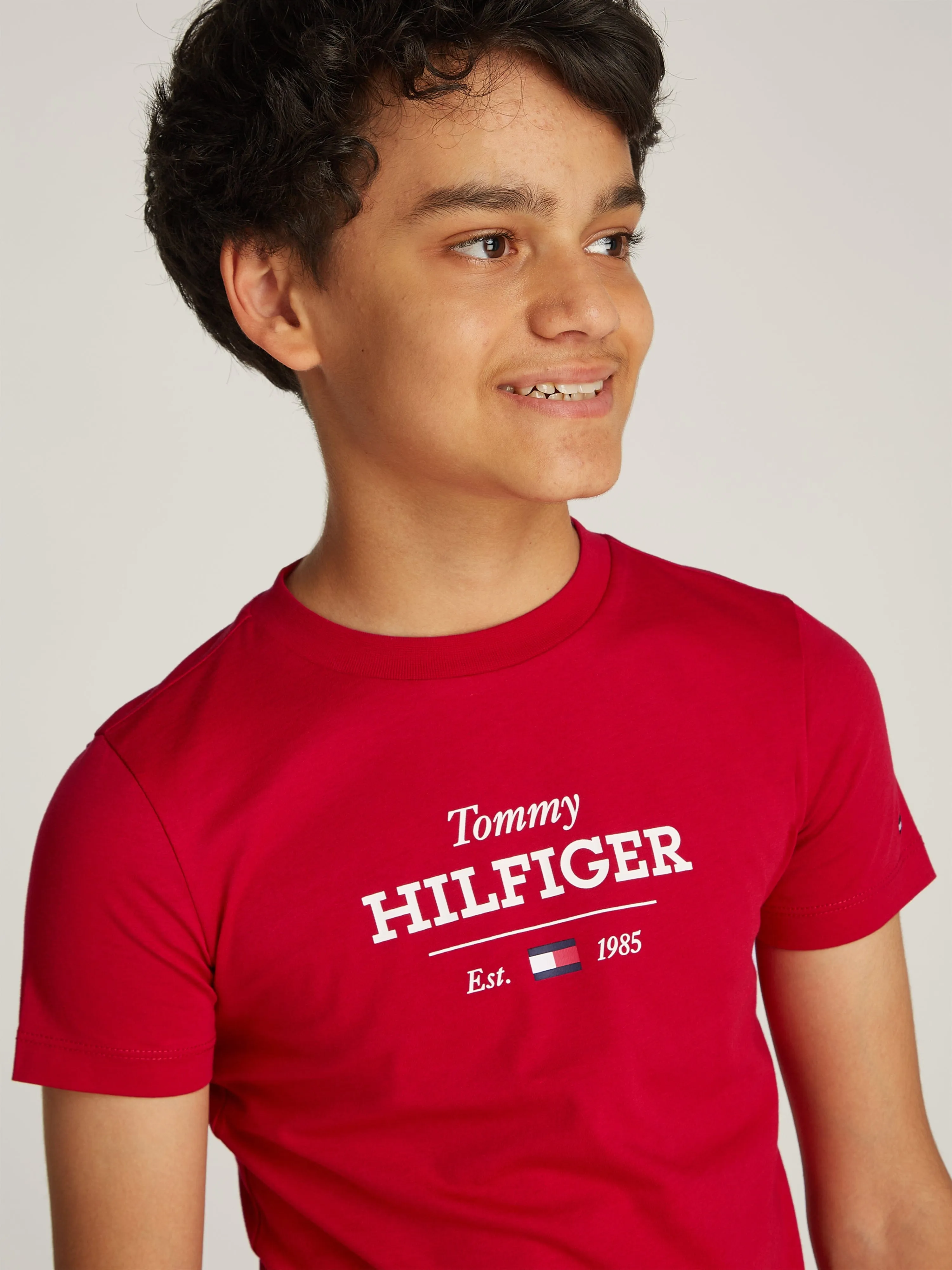 Boys Monotype 1985 Regular T-Shirt in Red
