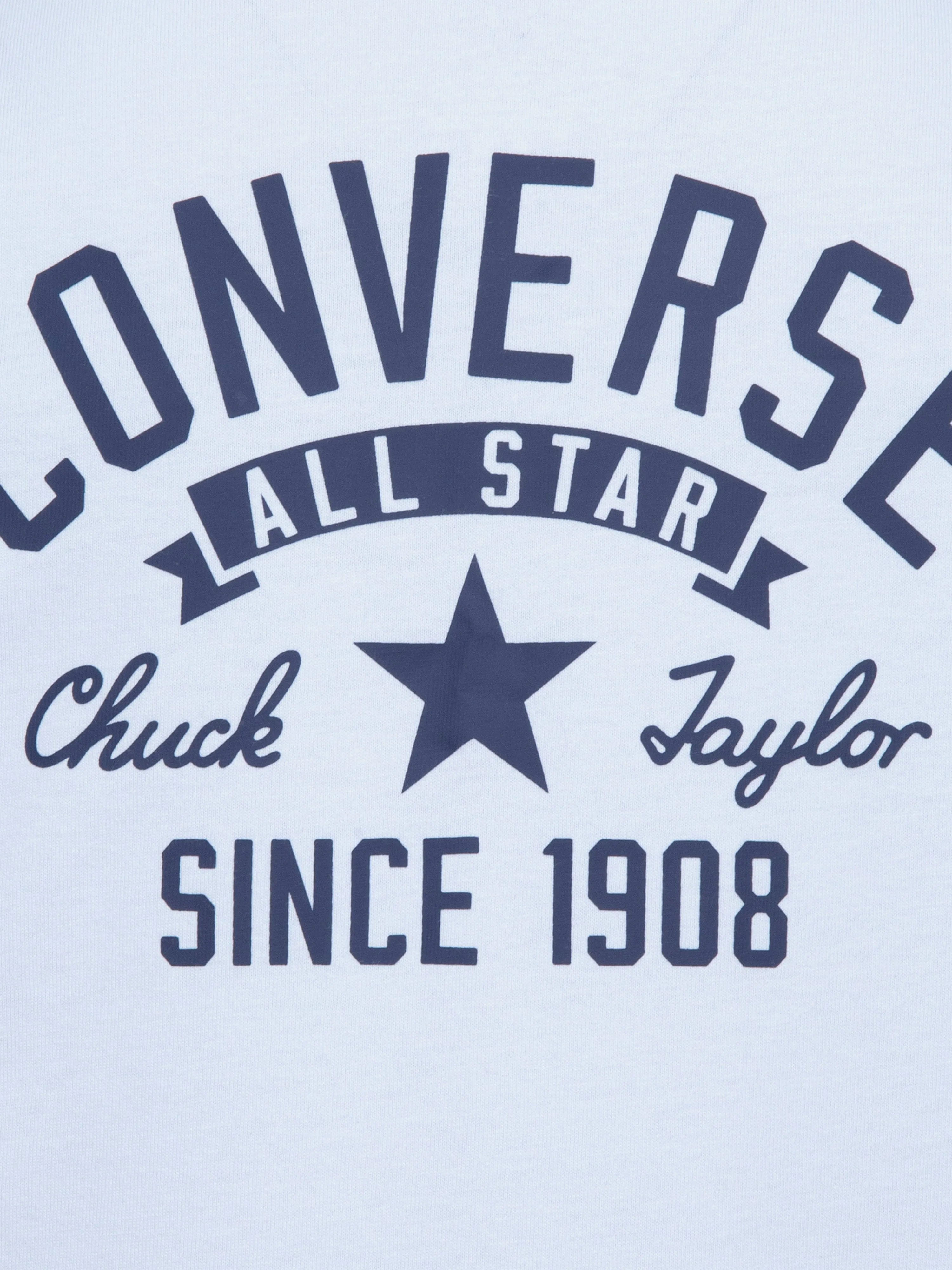 Boys Retro Front Back Logo T-Shirt in Blue