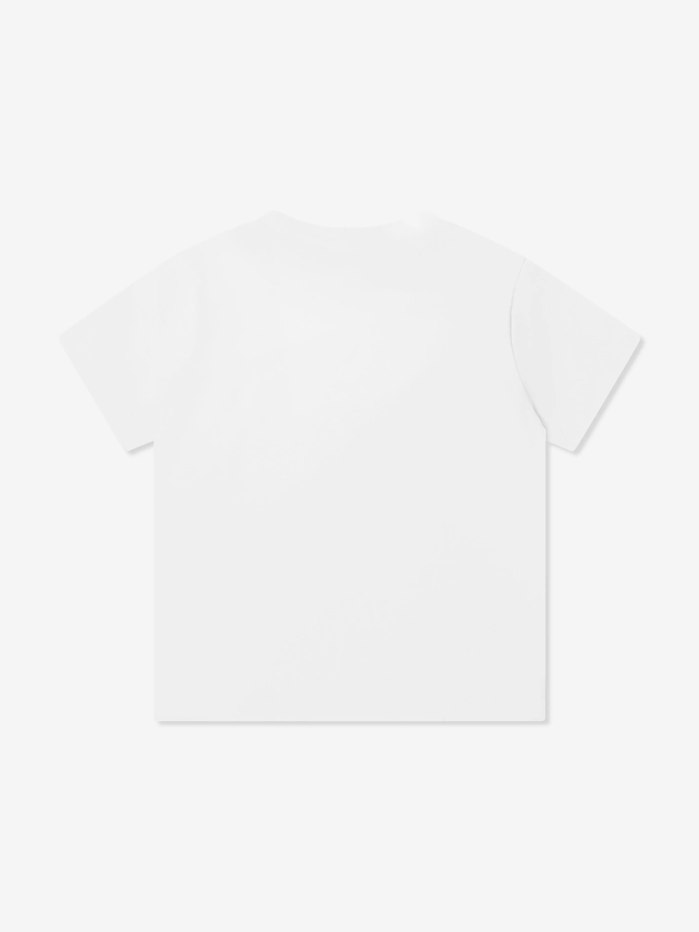 Boys Shark Print T-Shirt in White