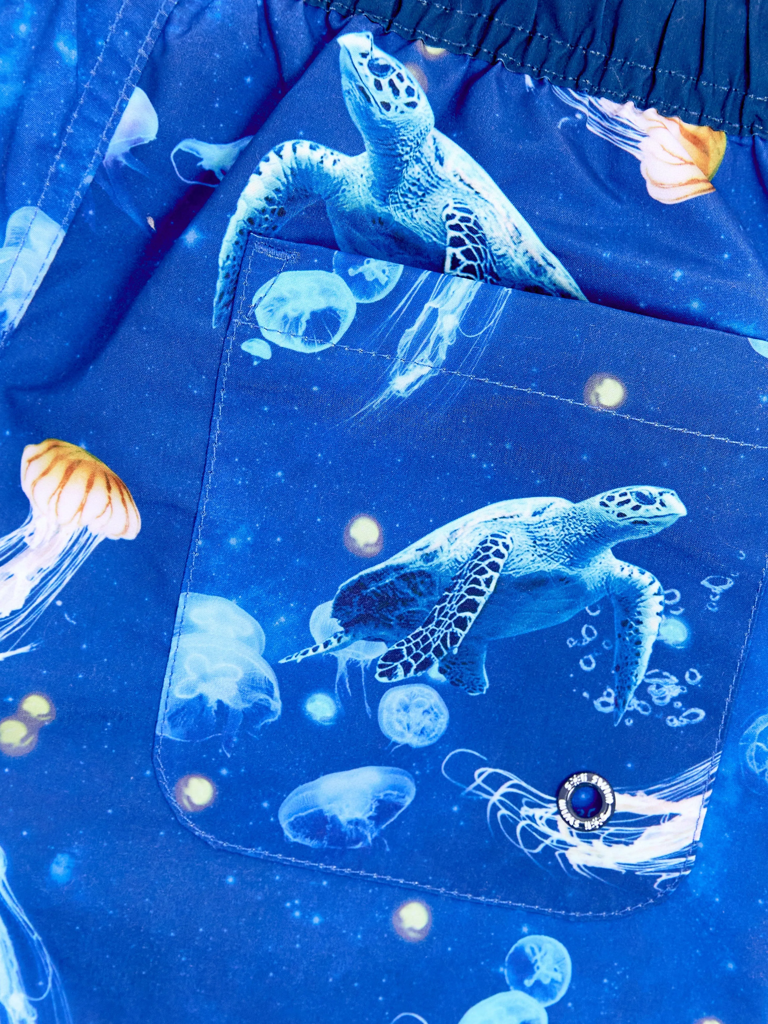 Boys Turtle Beach Shorts in Blue (UPF50 )