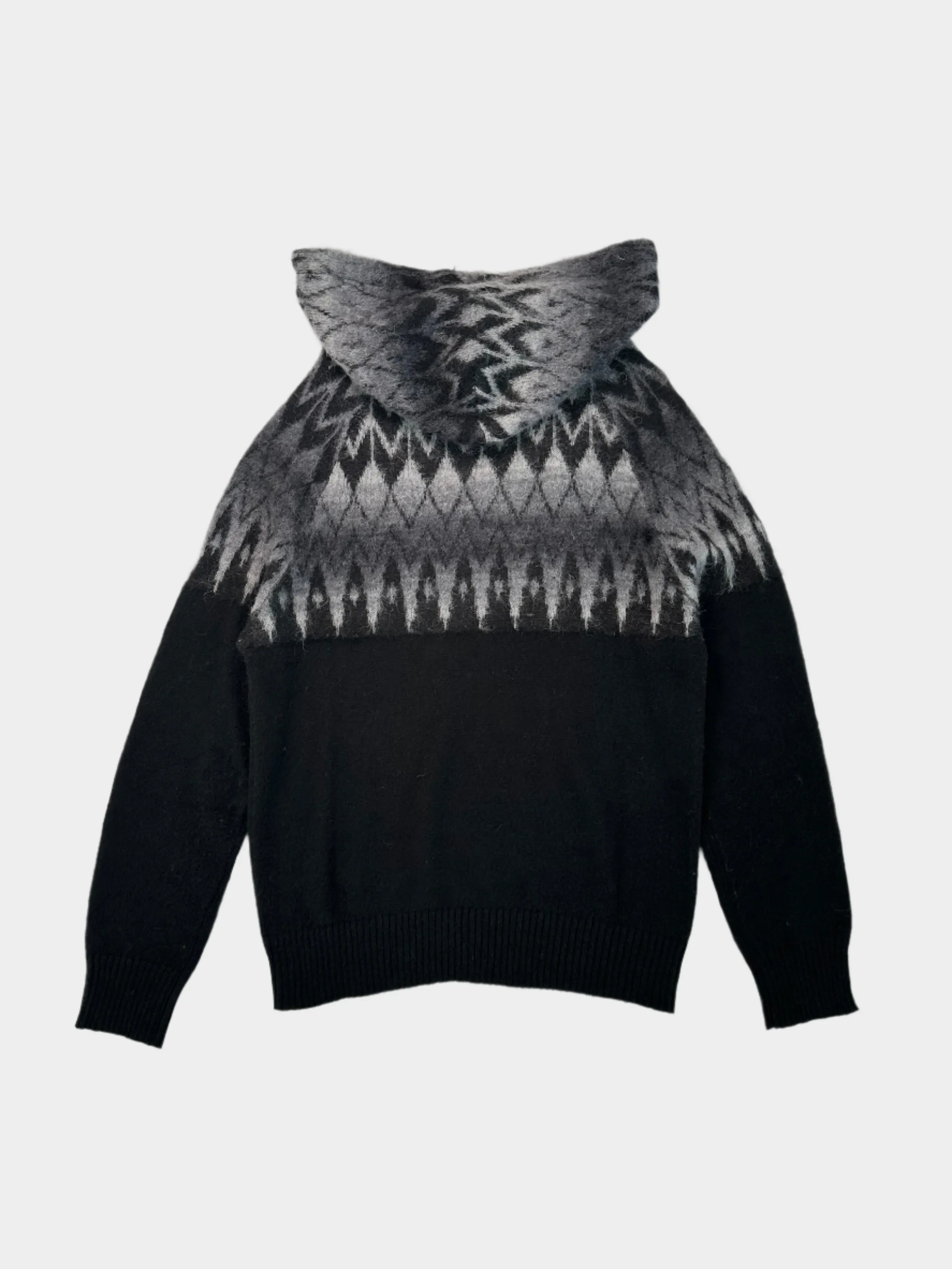 Cappucio Jacquard Dégradé