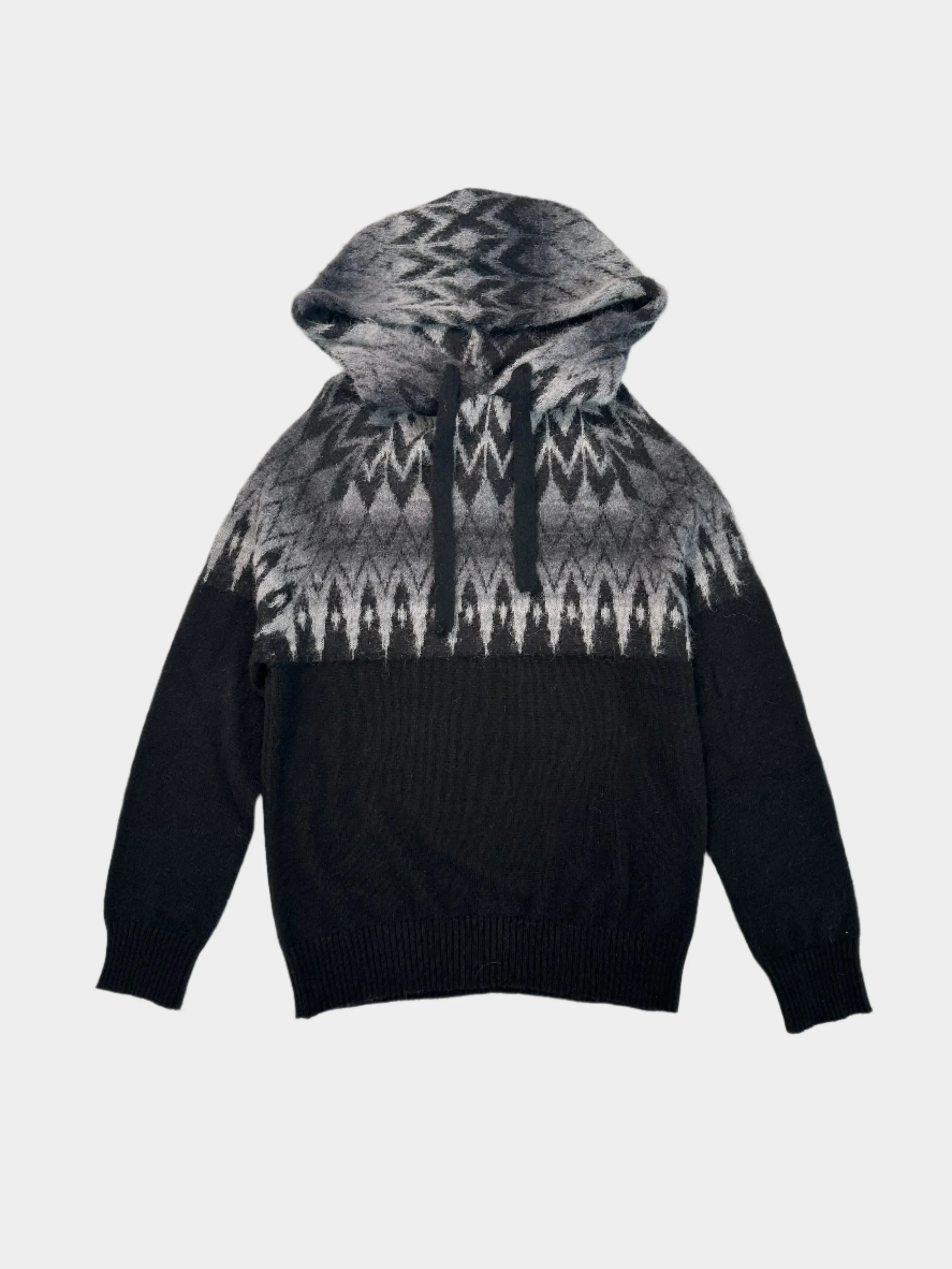 Cappucio Jacquard Dégradé