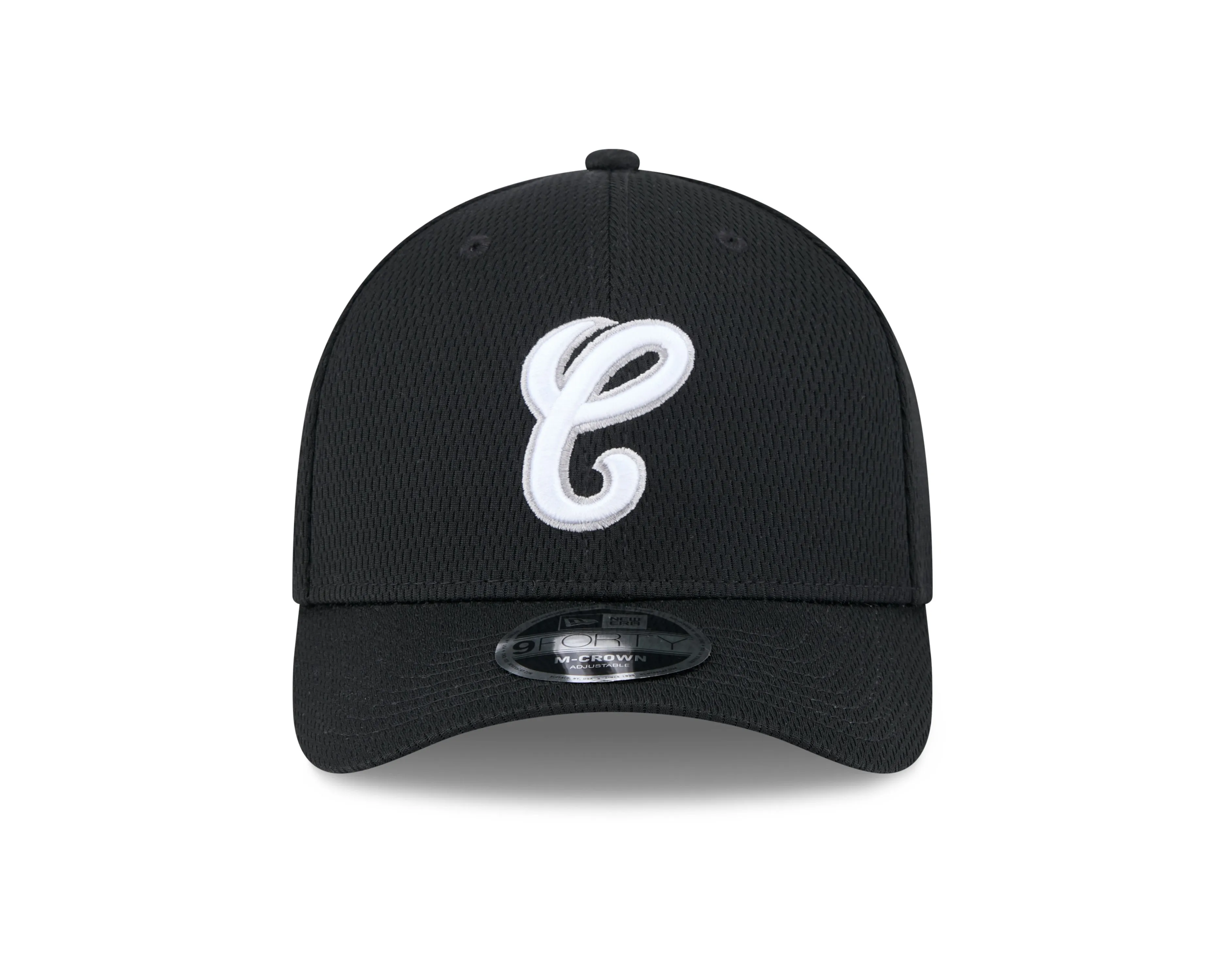 Chicago White Sox New Era Black 2025 Clubhouse Alternate M-Crown 9FORTY Adjustable Hat