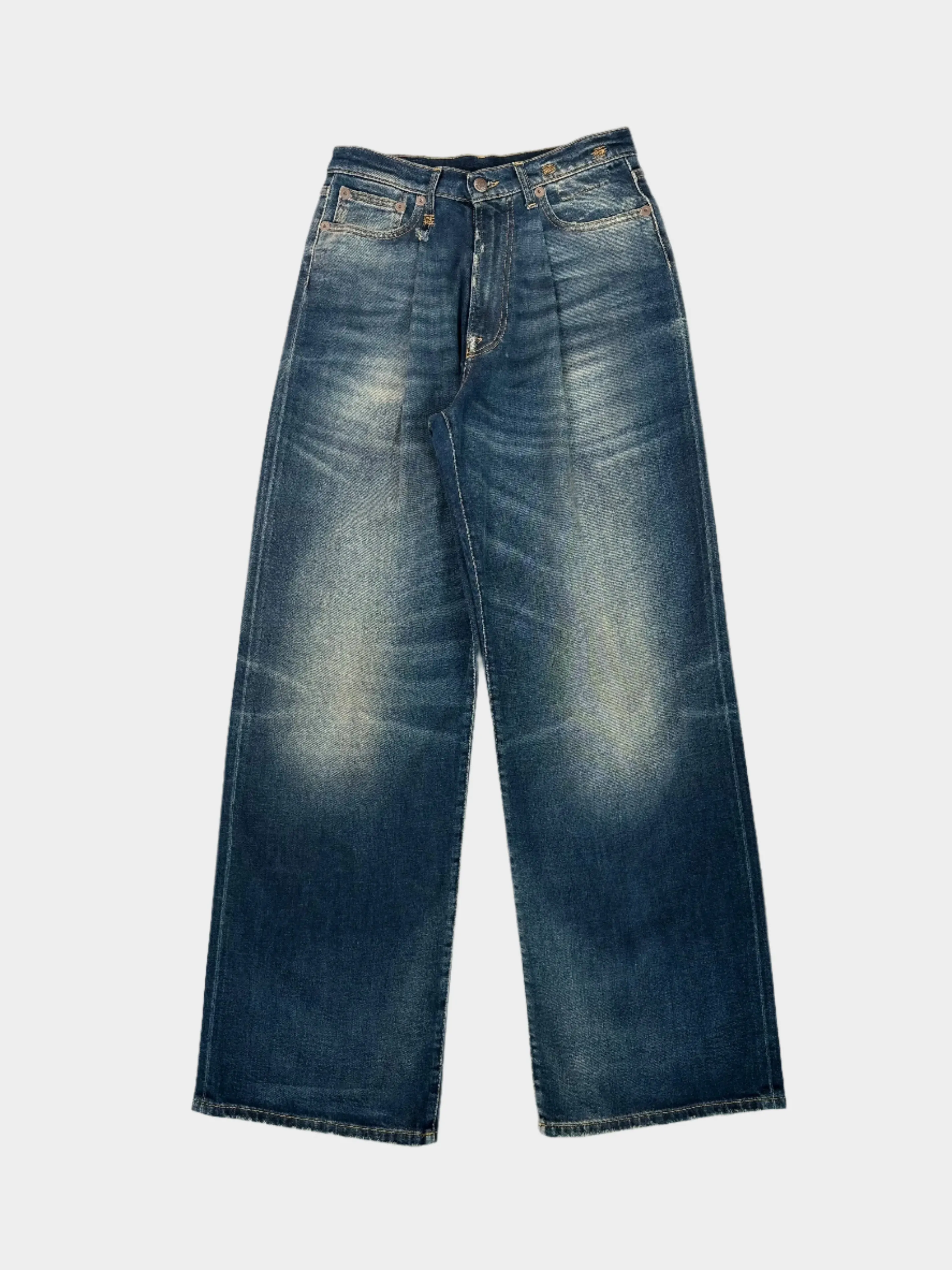 Damon Jeans Plissettato