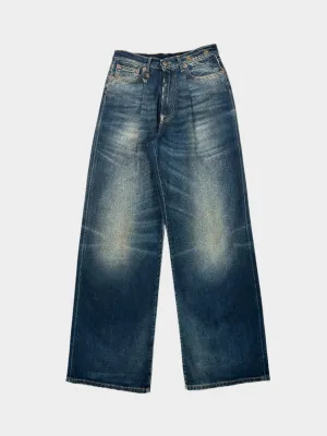 Damon Jeans Plissettato