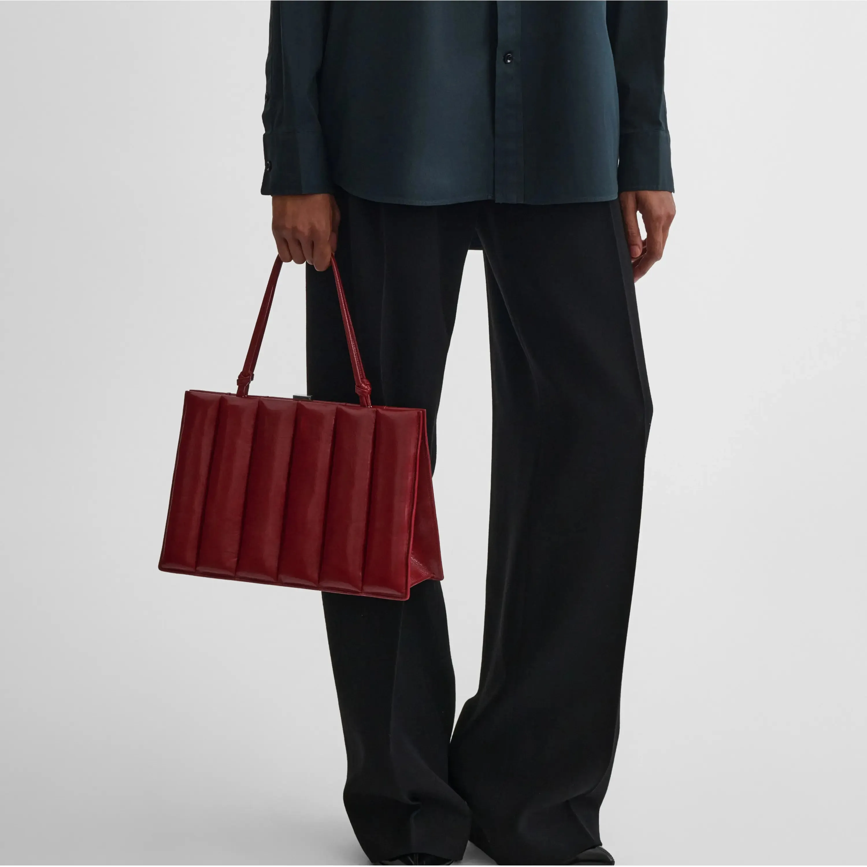 DRIVE BAG | lipstick red leather