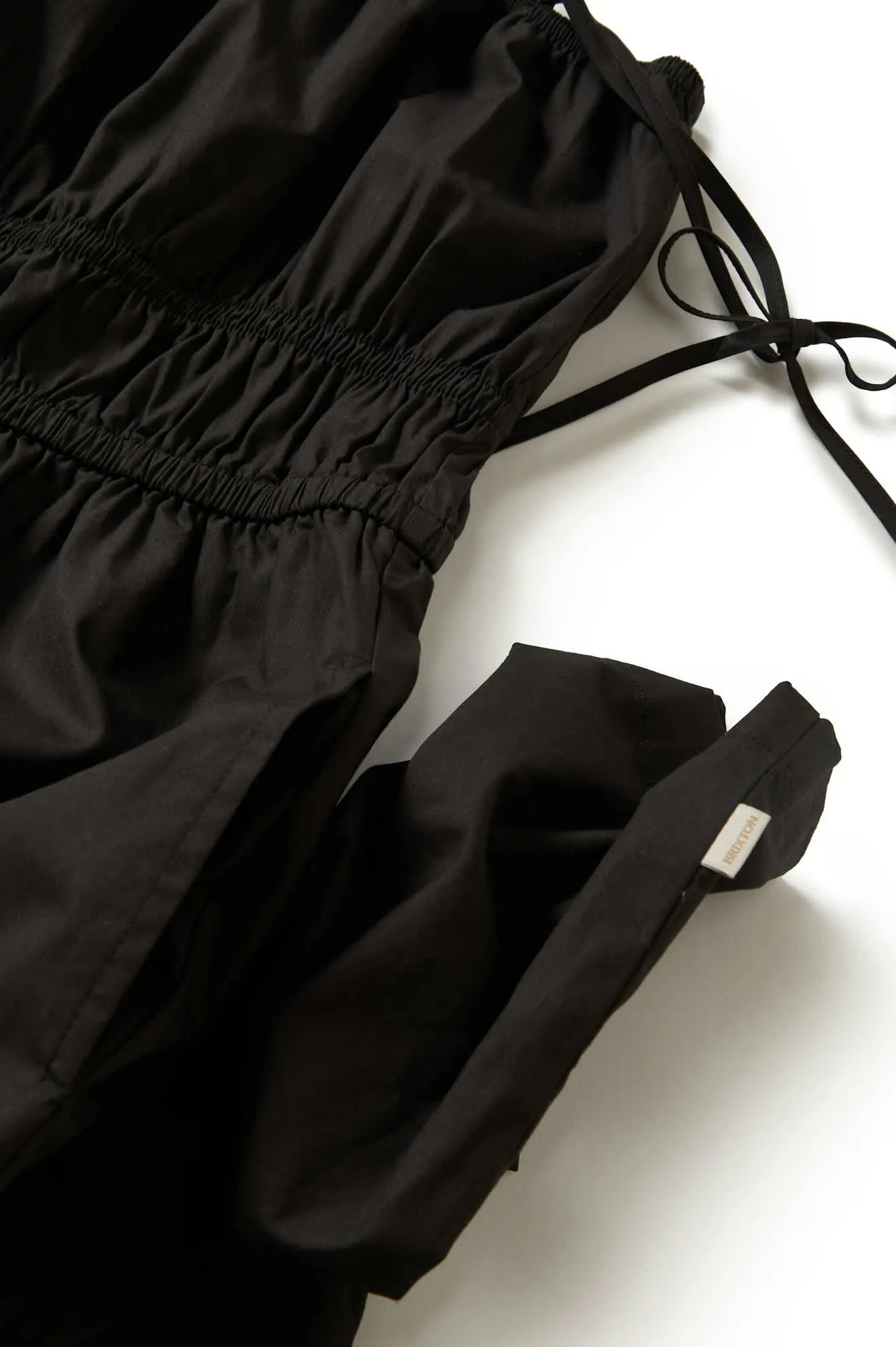 Eden Smocked Jumpsuit - Black