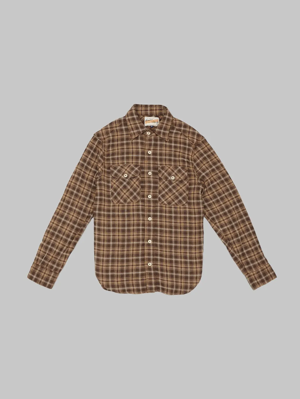 Freenote Cloth Wells Shirt Brown