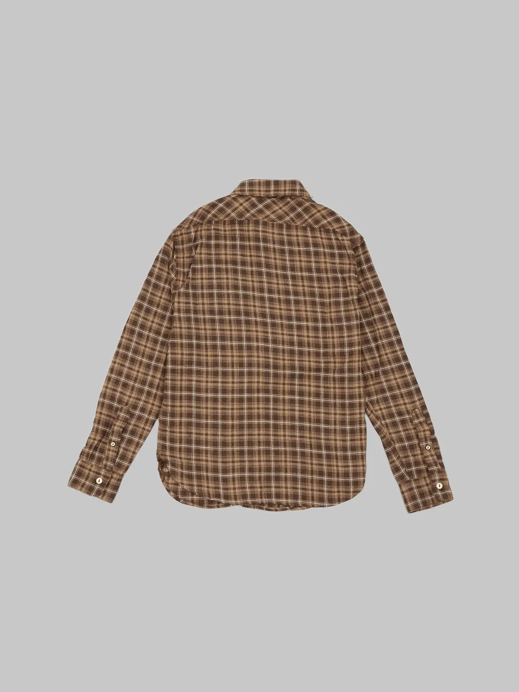 Freenote Cloth Wells Shirt Brown