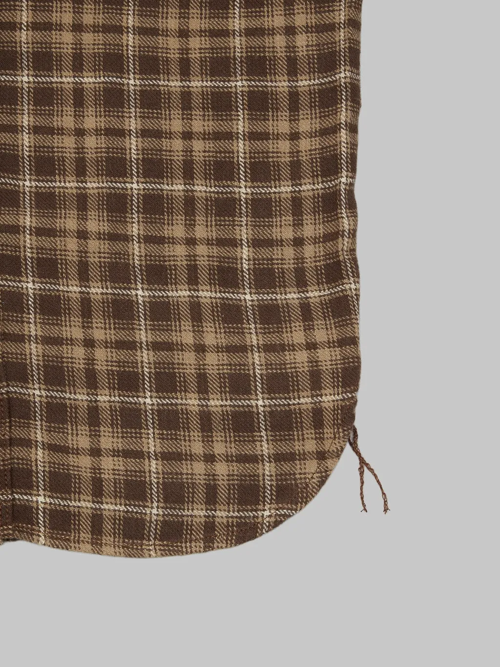 Freenote Cloth Wells Shirt Brown