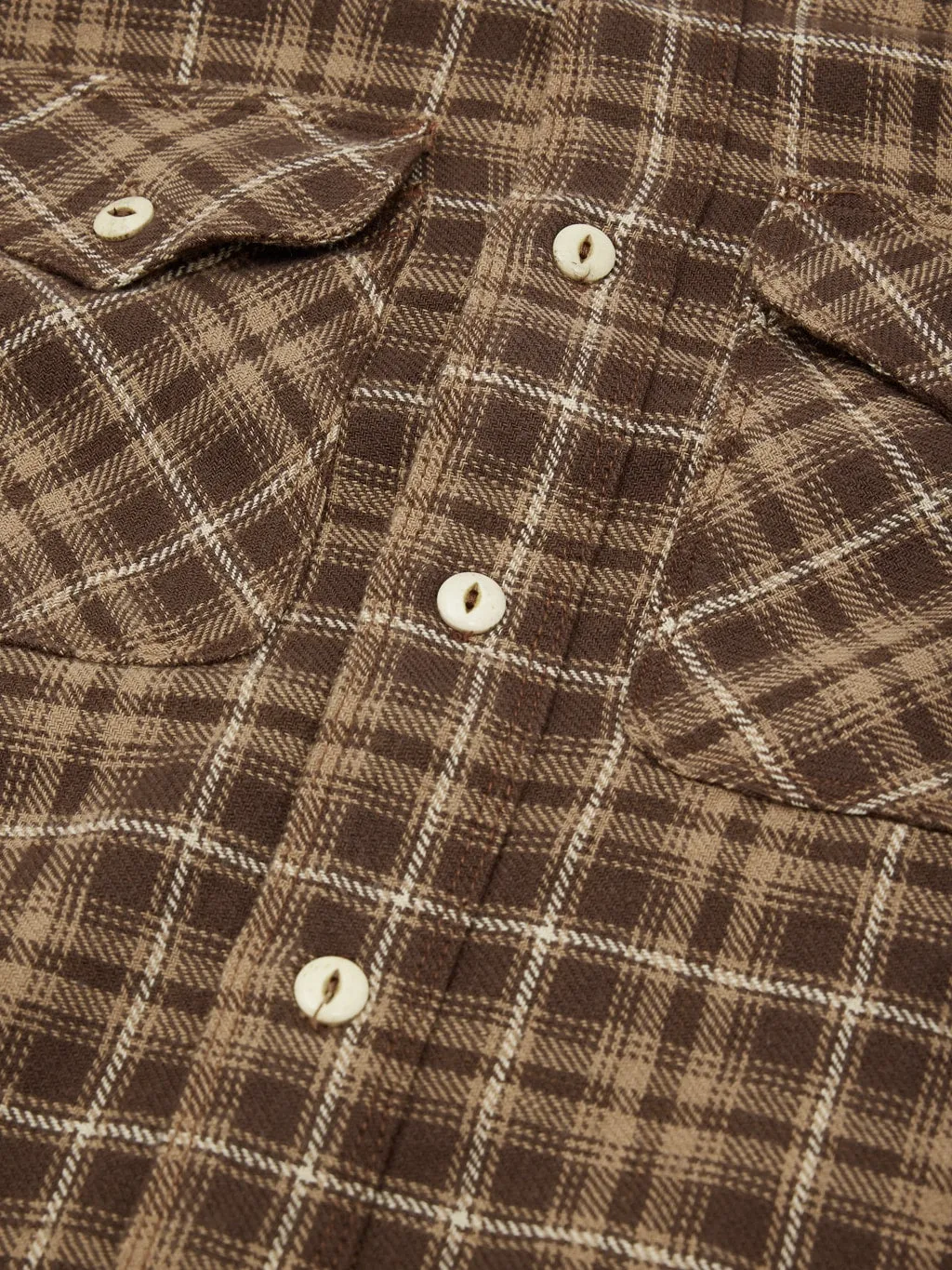 Freenote Cloth Wells Shirt Brown