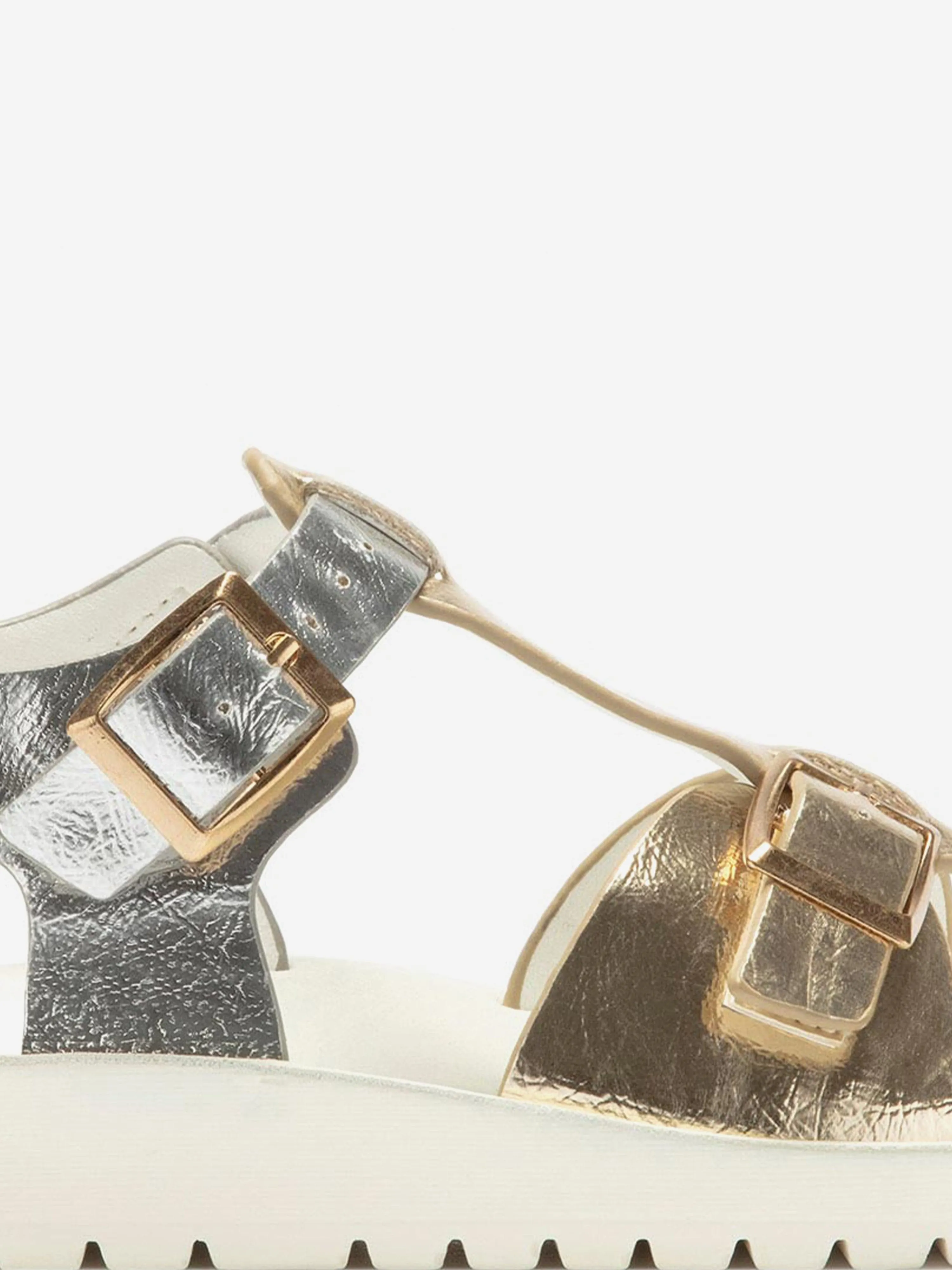Girls Agata Sandals in Gold