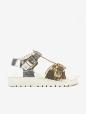 Girls Agata Sandals in Gold