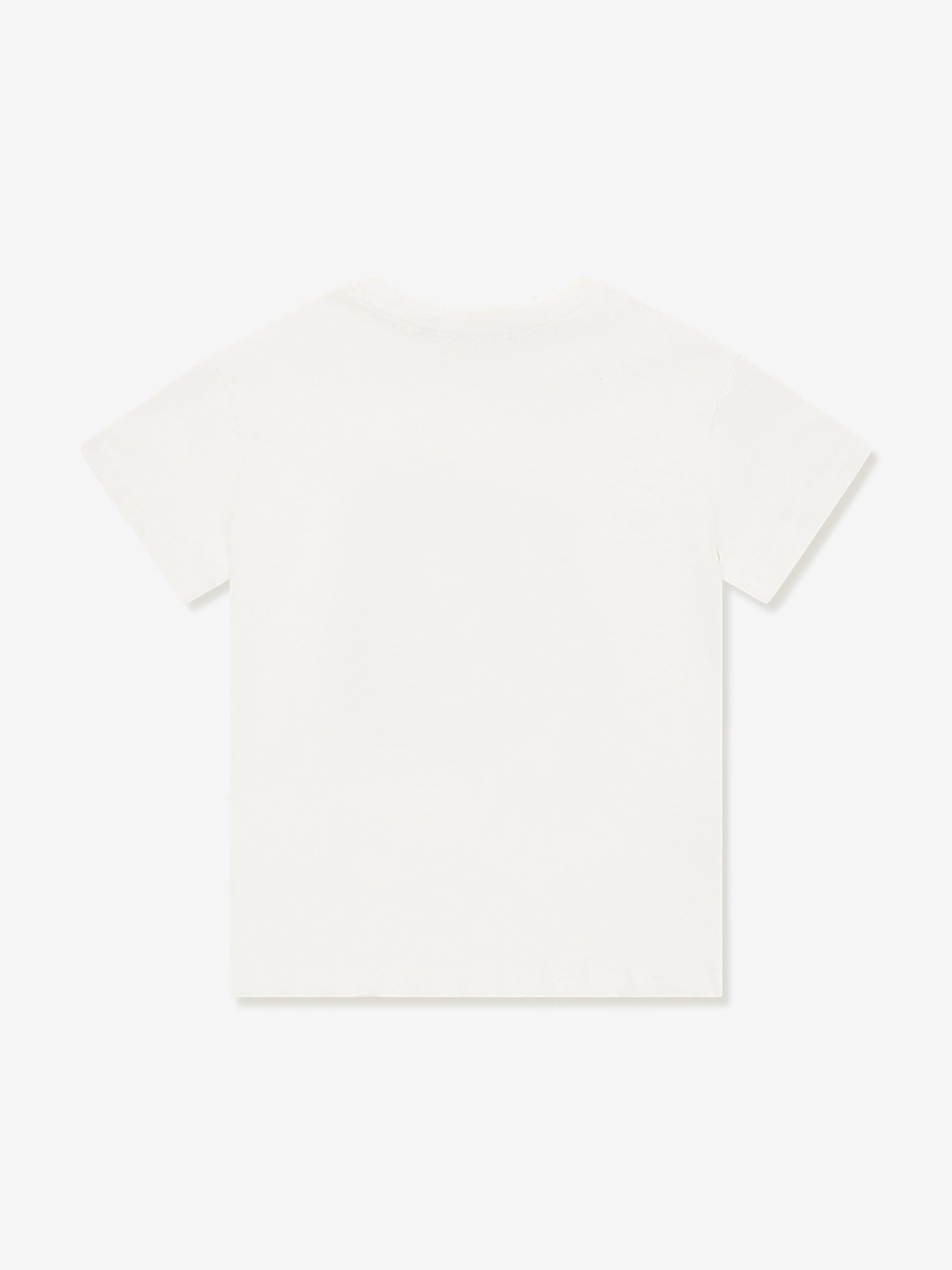 Girls Era Flower Basket in T-Shirt in Ivory
