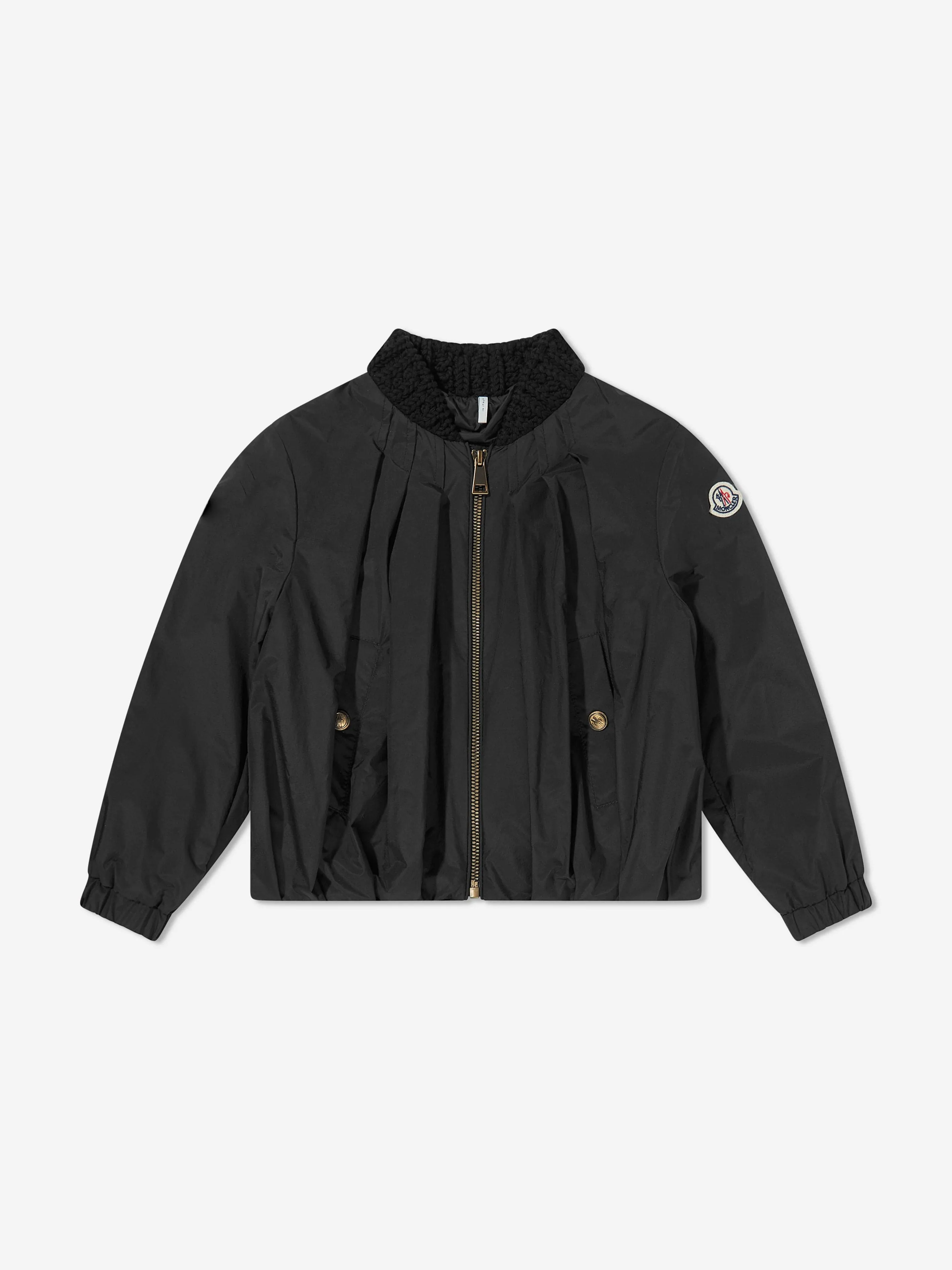 Girls Evodia Jacket in Black