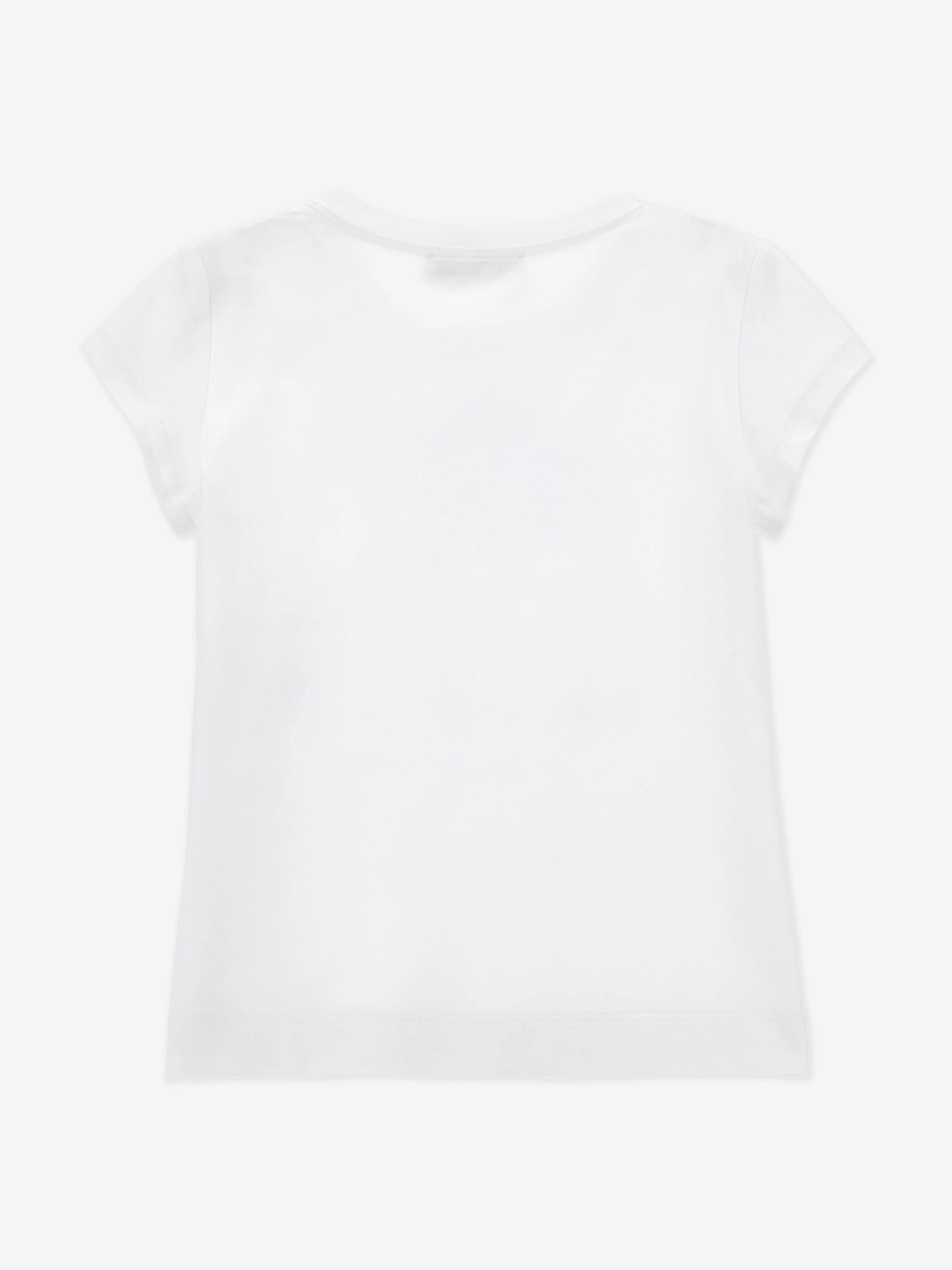 Girls Flower and Fruit T-Shirt in White