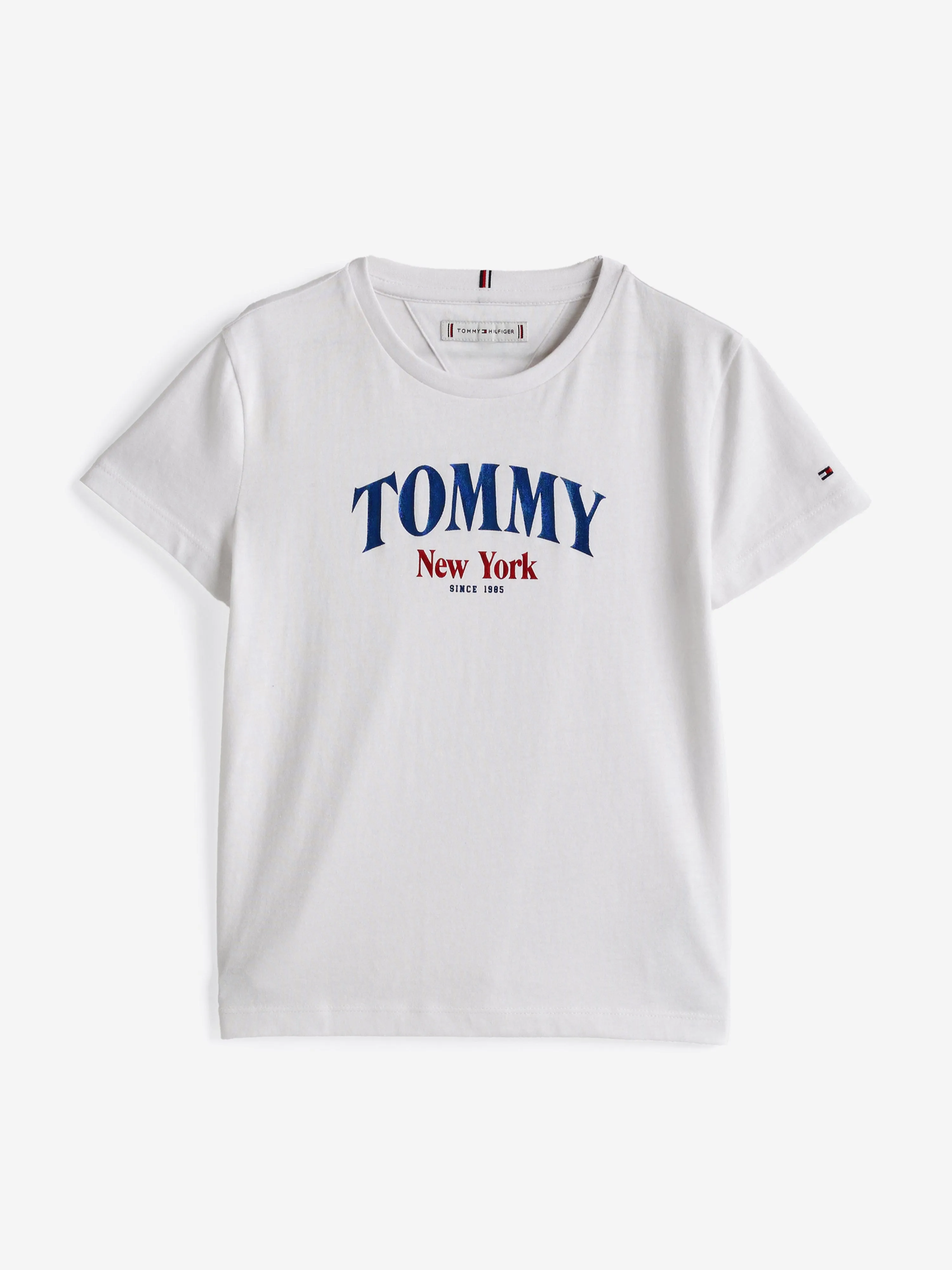 Girls Varsity Regular T-Shirt in White