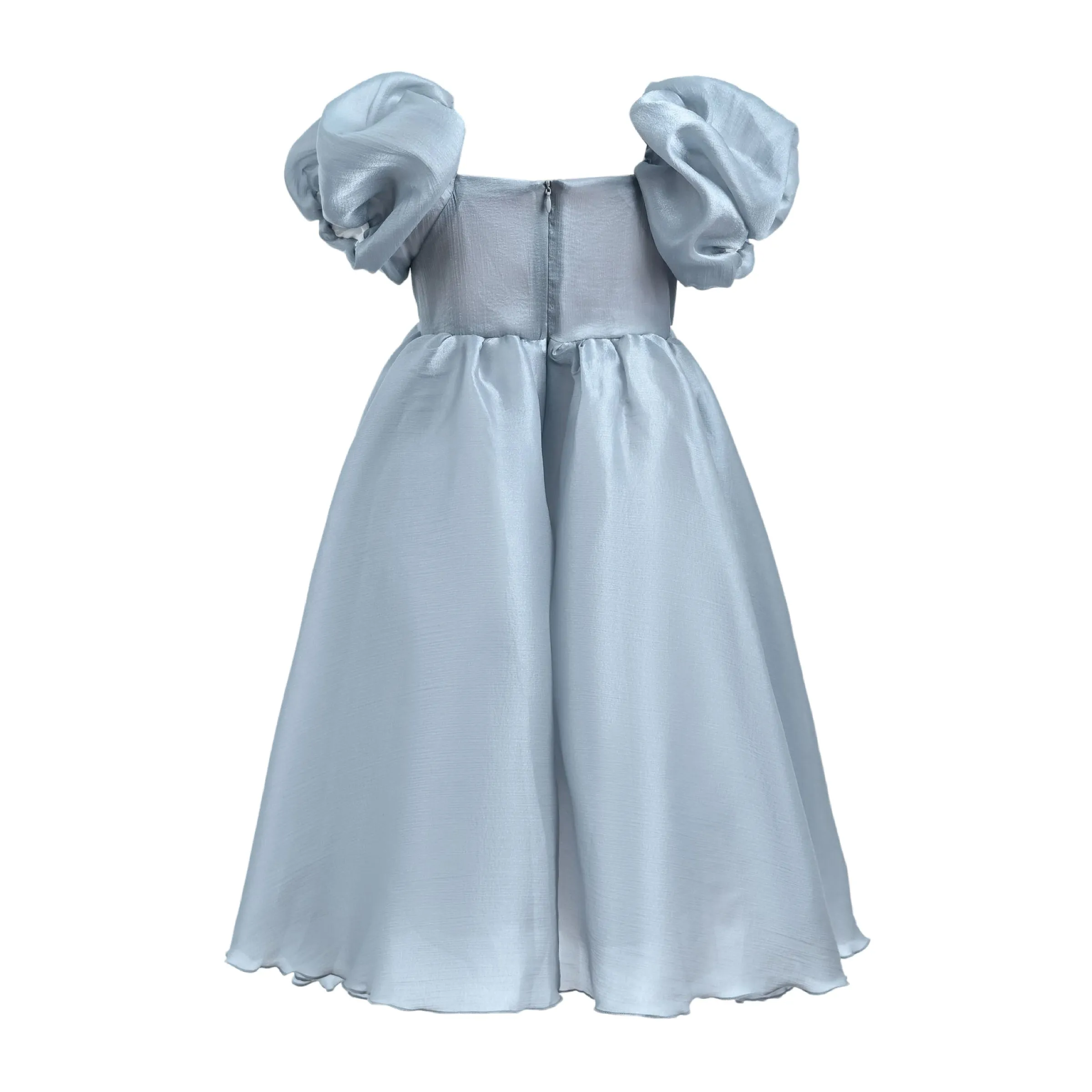 Gray Janelle Applique Teacup Gown