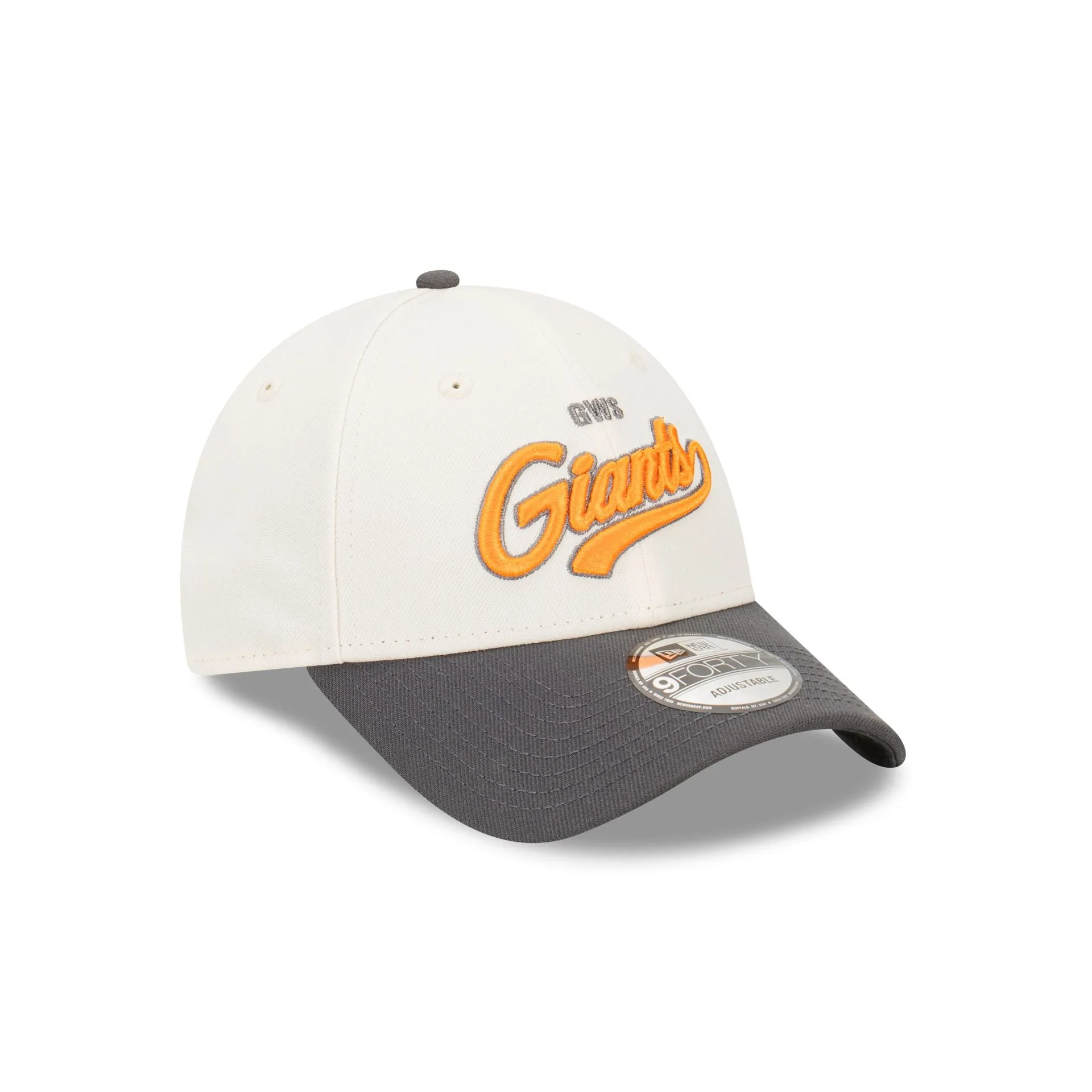 GWS Giants AFL Supporter Two-Tone Script 9FORTY Snapback