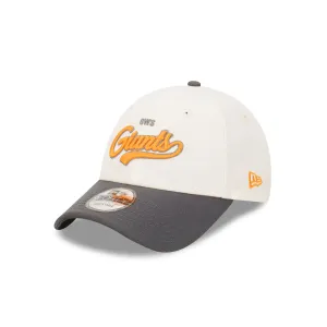 GWS Giants AFL Supporter Two-Tone Script 9FORTY Snapback