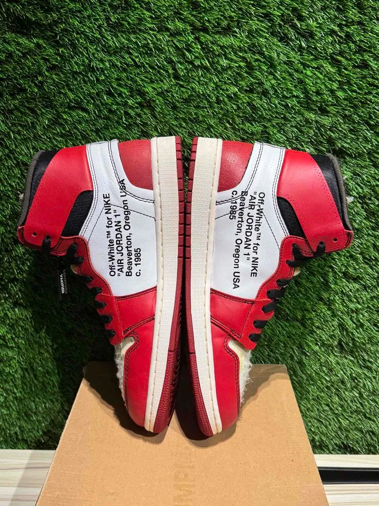 Jordan 1 Retro High Off-White Chicago Sz 10.5