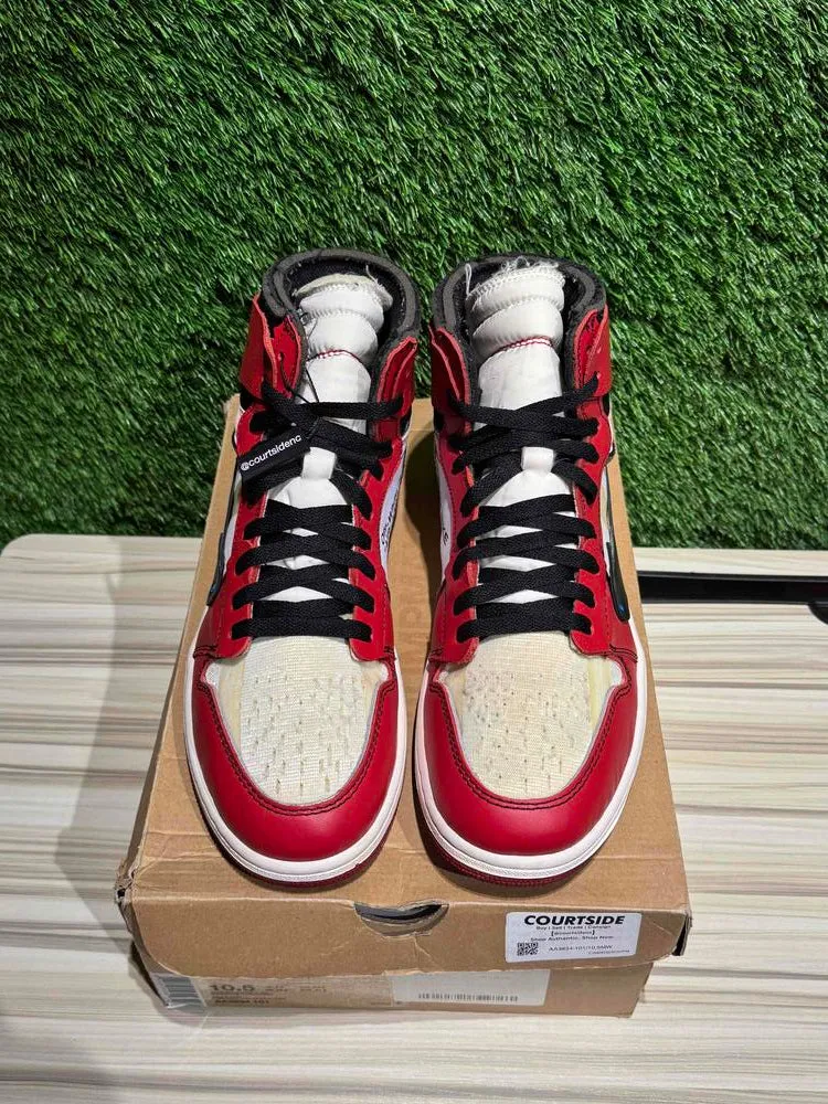 Jordan 1 Retro High Off-White Chicago Sz 10.5
