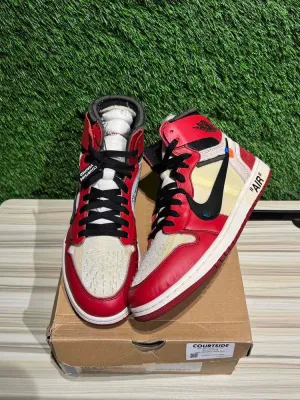 Jordan 1 Retro High Off-White Chicago Sz 10.5