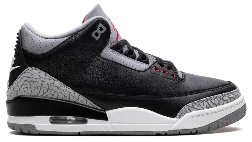 Jordan 3 Retro OG Black Cement (2024)