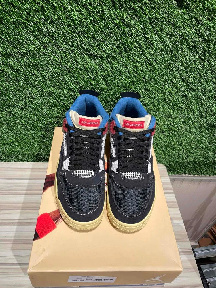 Jordan 4 Retro Union Off Noir Sz 11.5