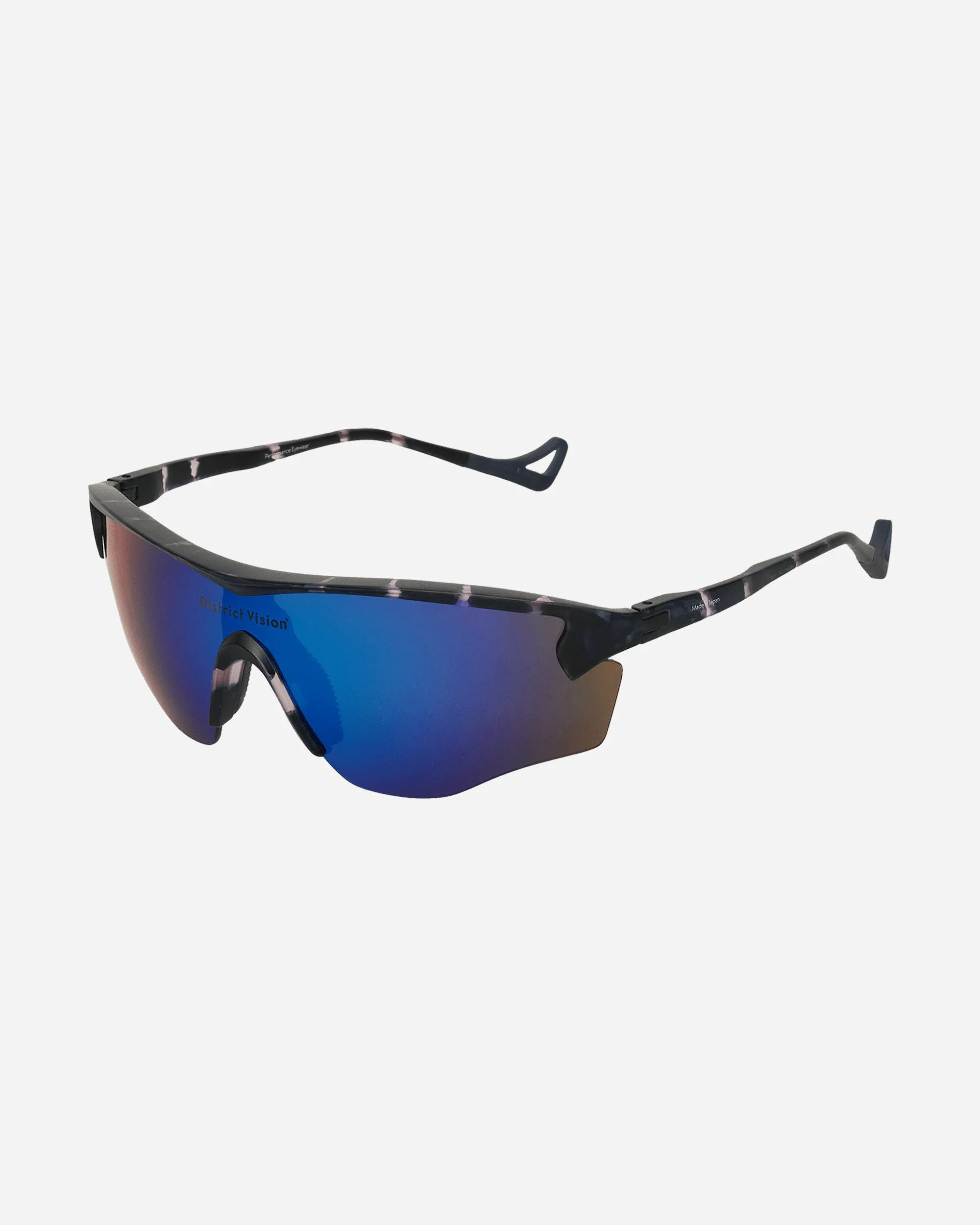 Junya Racer Sunglasses Navy Pink Mosaic / D  Blue