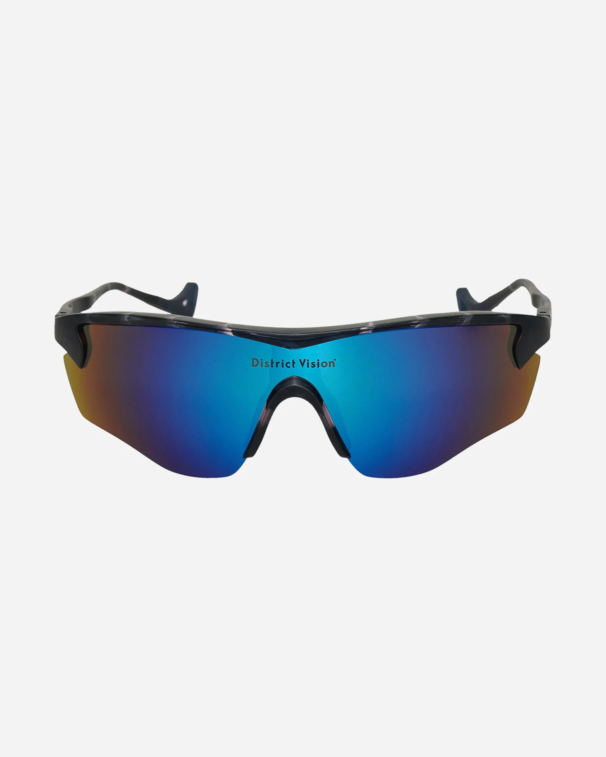 Junya Racer Sunglasses Navy Pink Mosaic / D  Blue