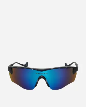 Junya Racer Sunglasses Navy Pink Mosaic / D  Blue