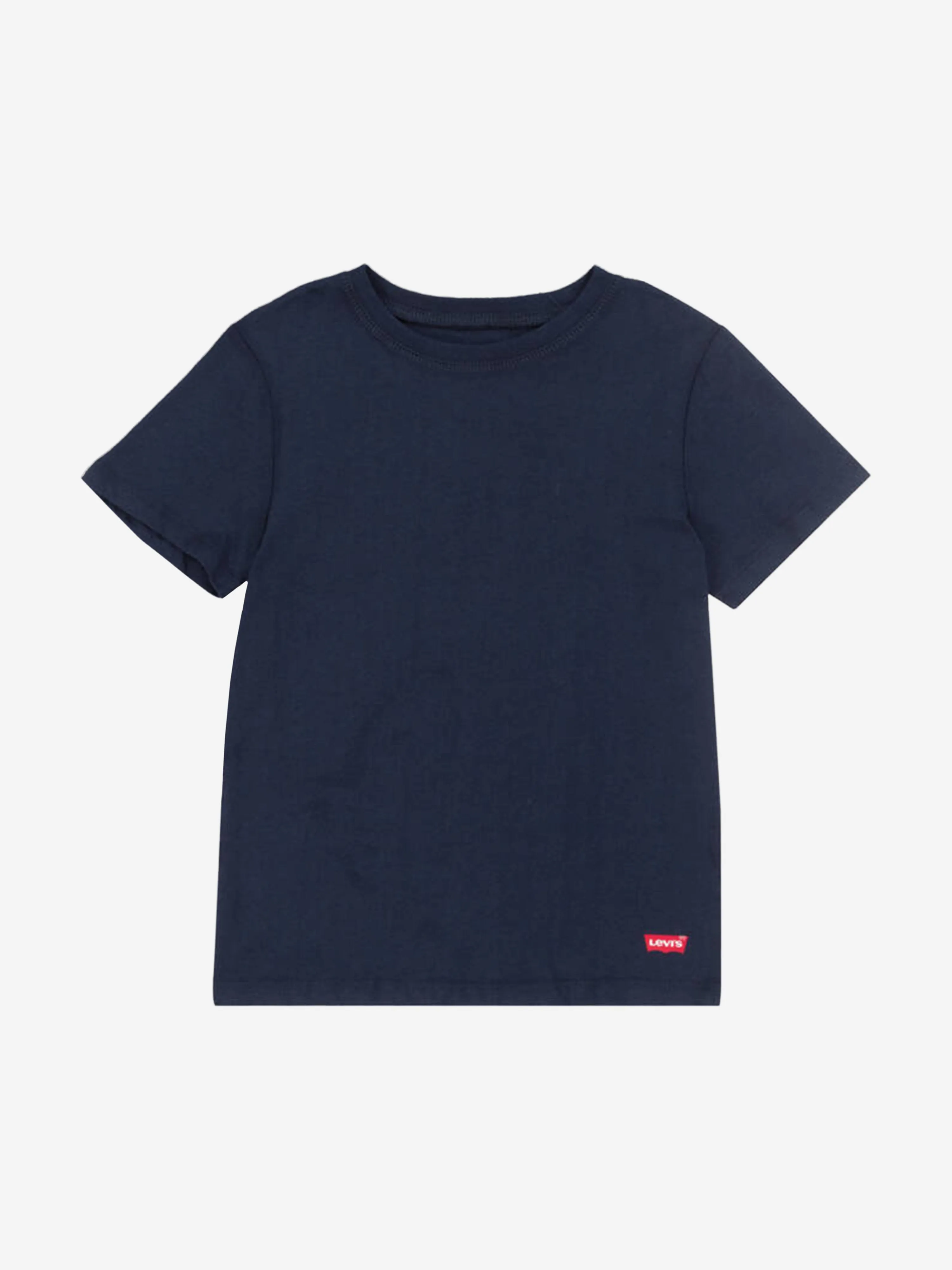 Kids 2 Pack Crew Neck T-Shirt Set in Navy