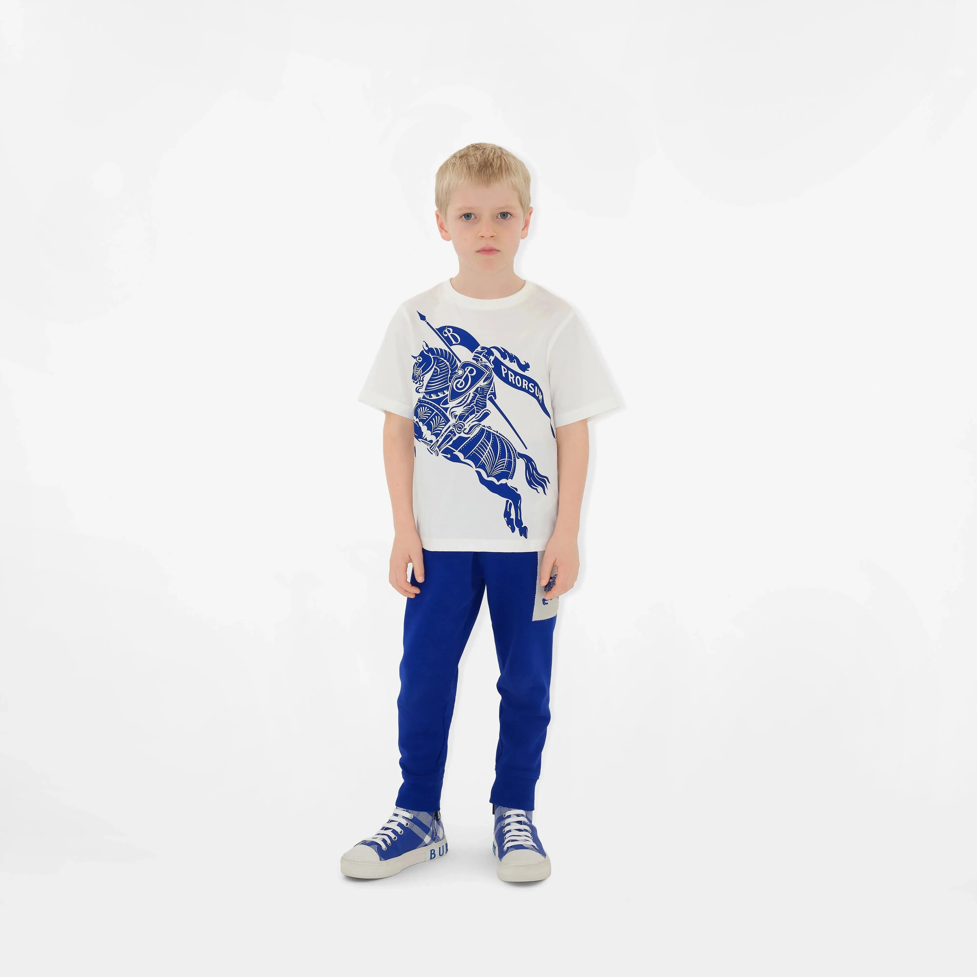 Kids Cedar Knight T-Shirt in White