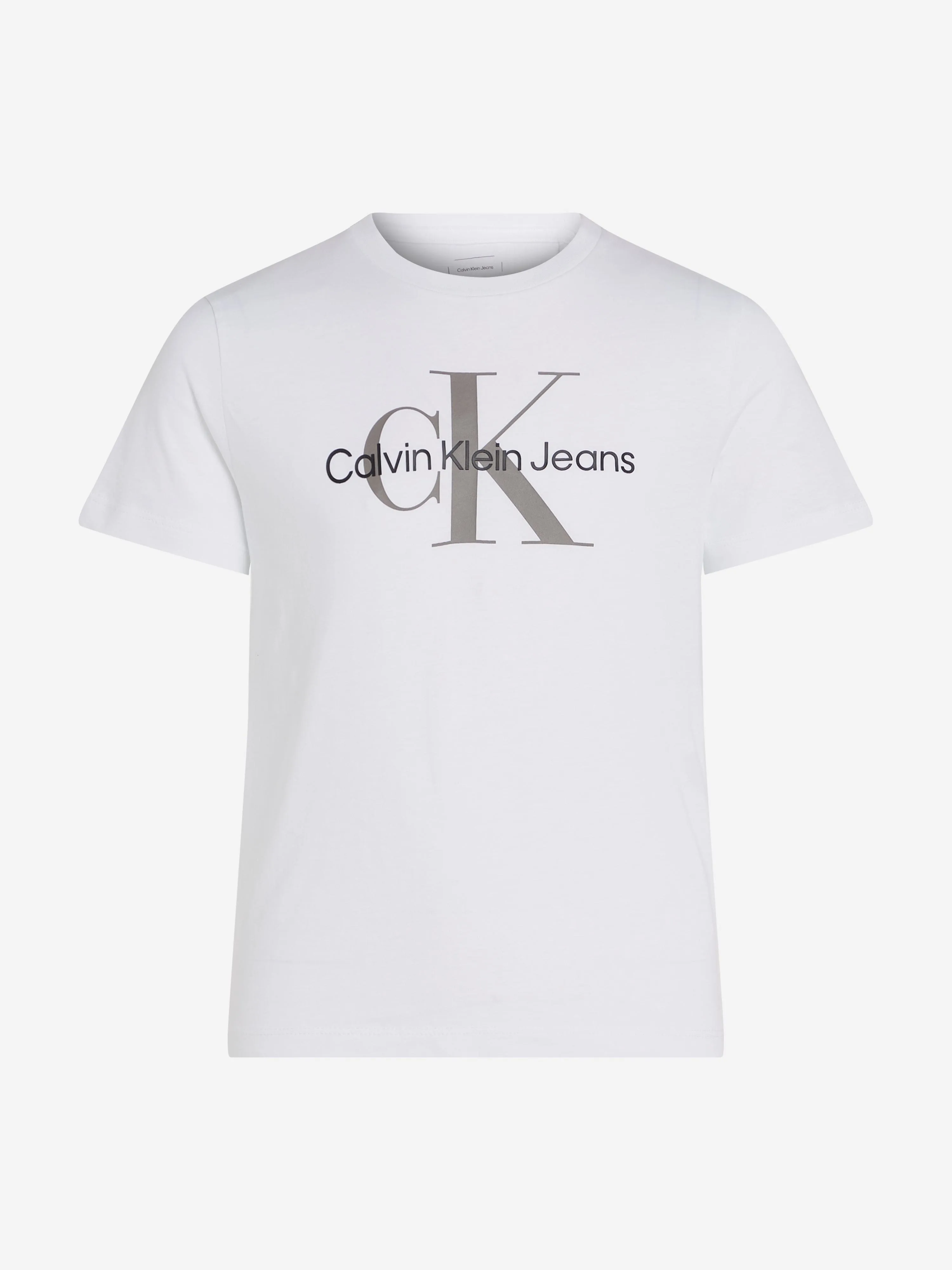 Kids Monogram T-Shirt in White