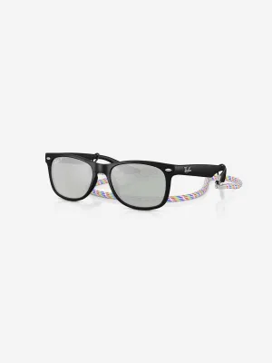 Kids New Junior Wayfarer Sunglasses in Black