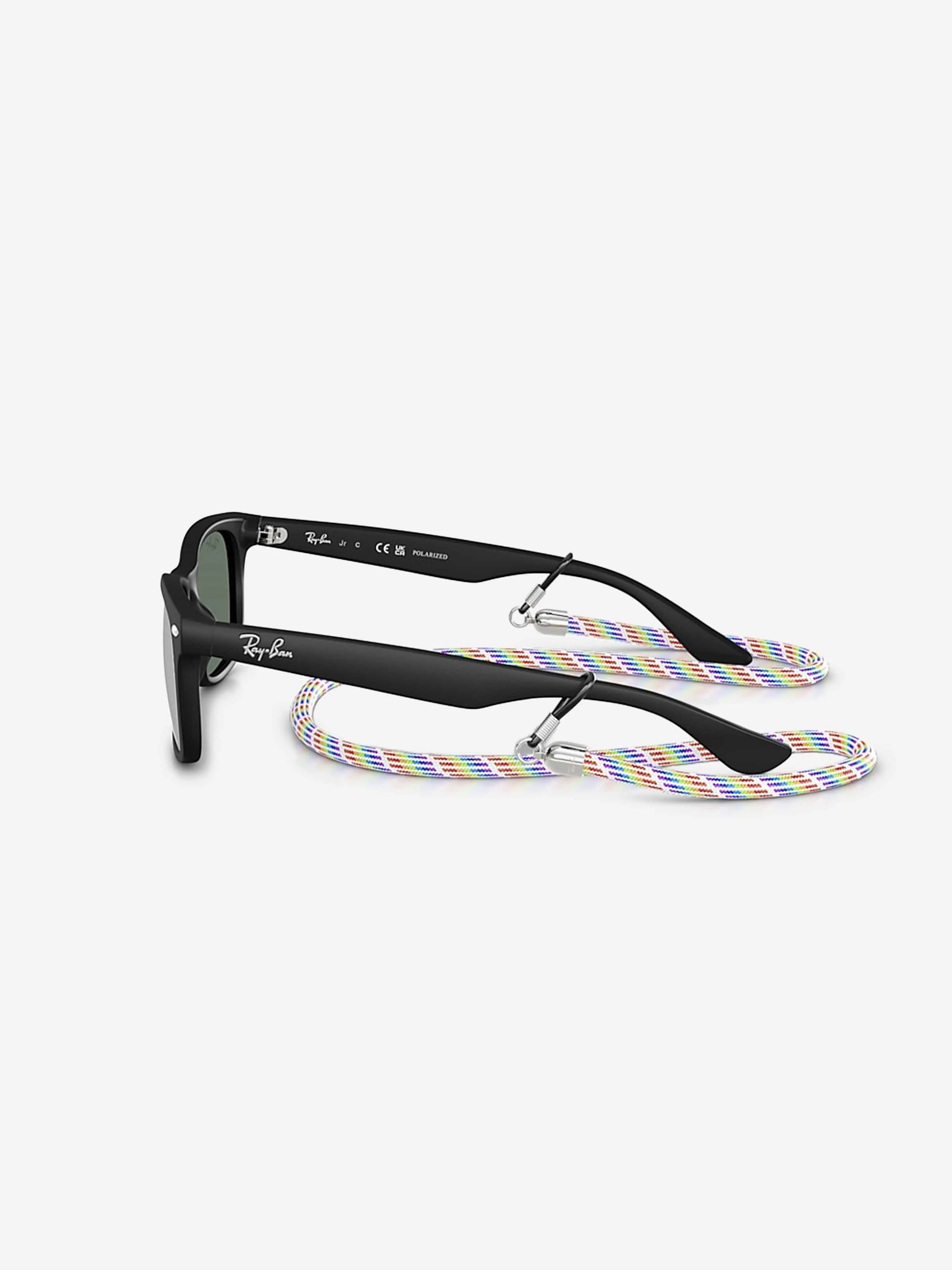 Kids New Junior Wayfarer Sunglasses in Black