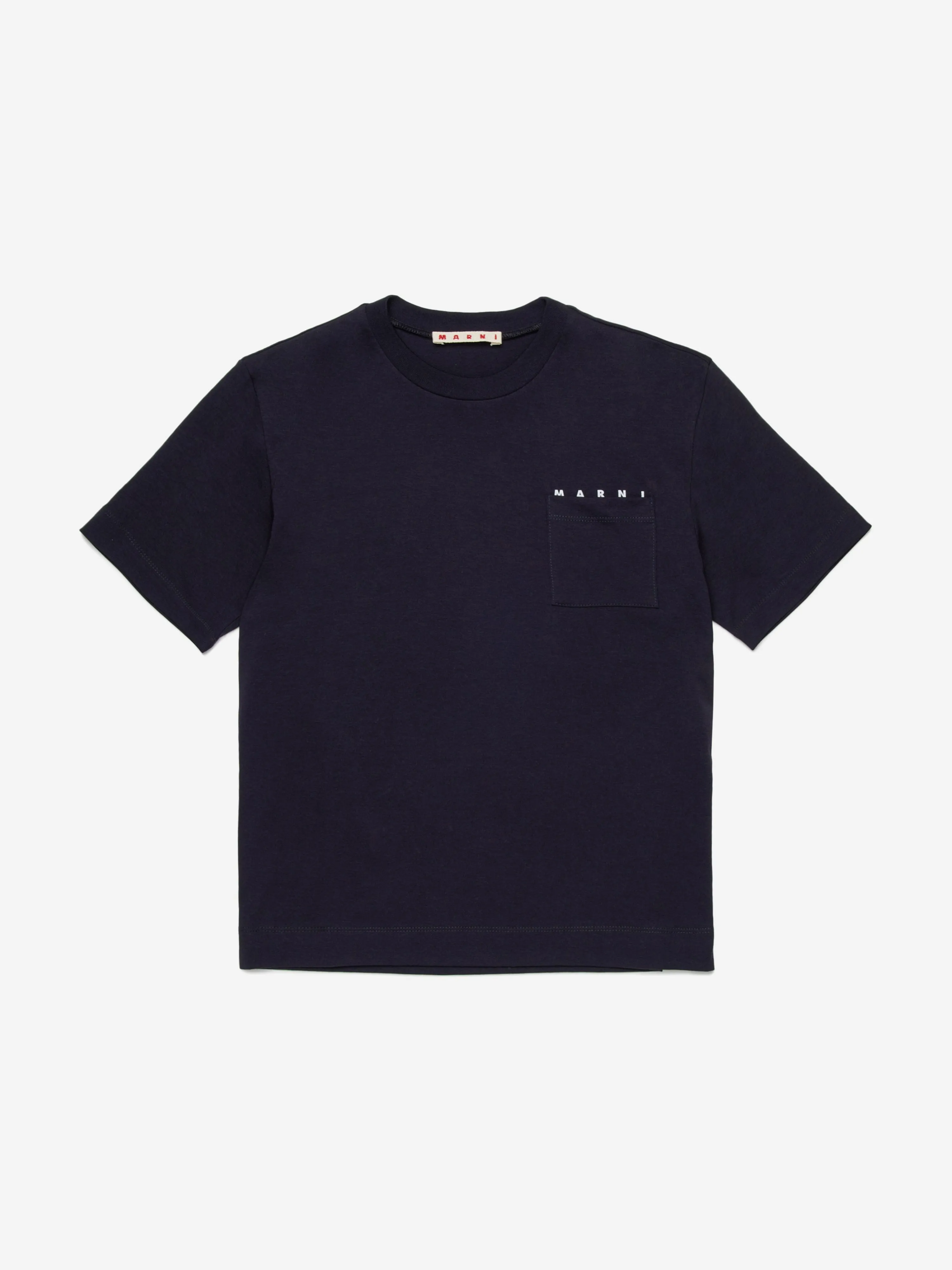 Kids Pocket T-Shirt in Navy