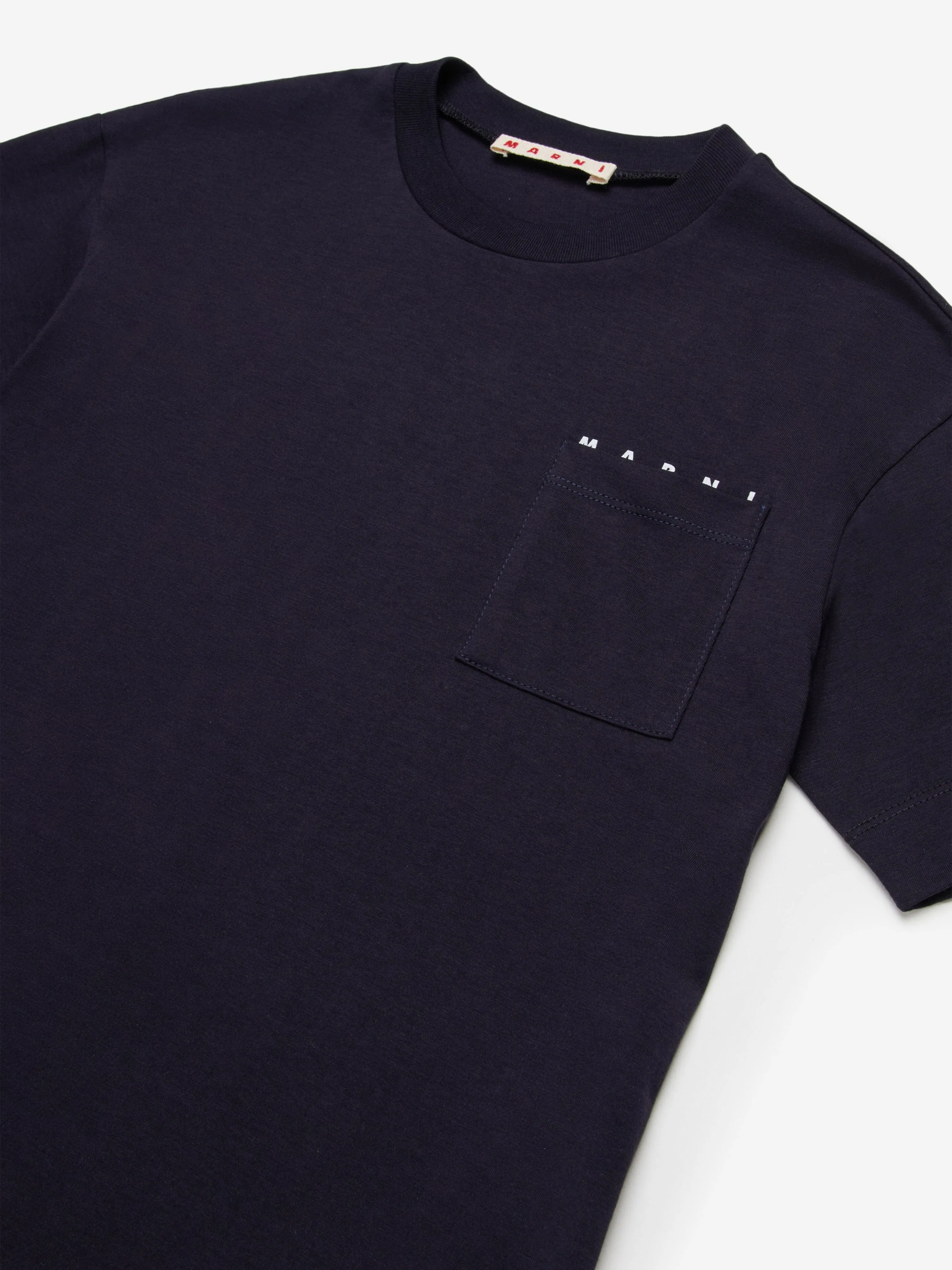 Kids Pocket T-Shirt in Navy