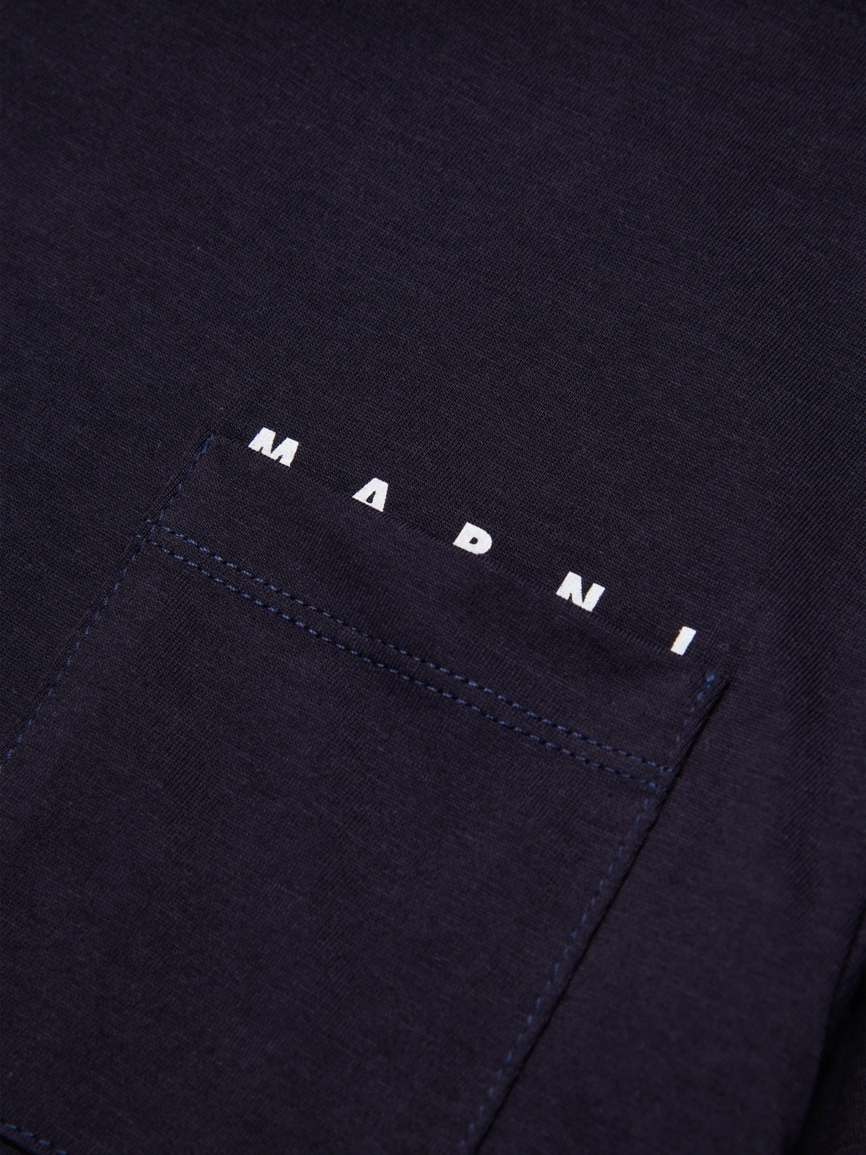 Kids Pocket T-Shirt in Navy