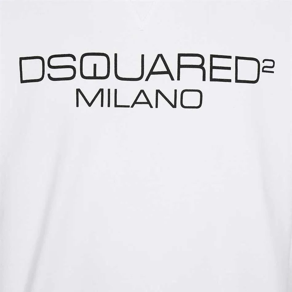 Kids White DSQUARED2 Milano Sweatshirt